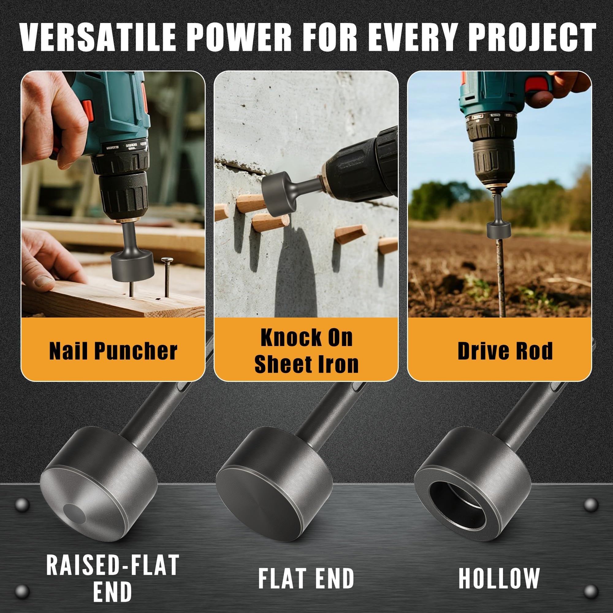 Aoibox LABBDZTK Cement-Masonry-Drill-Bits - View #5