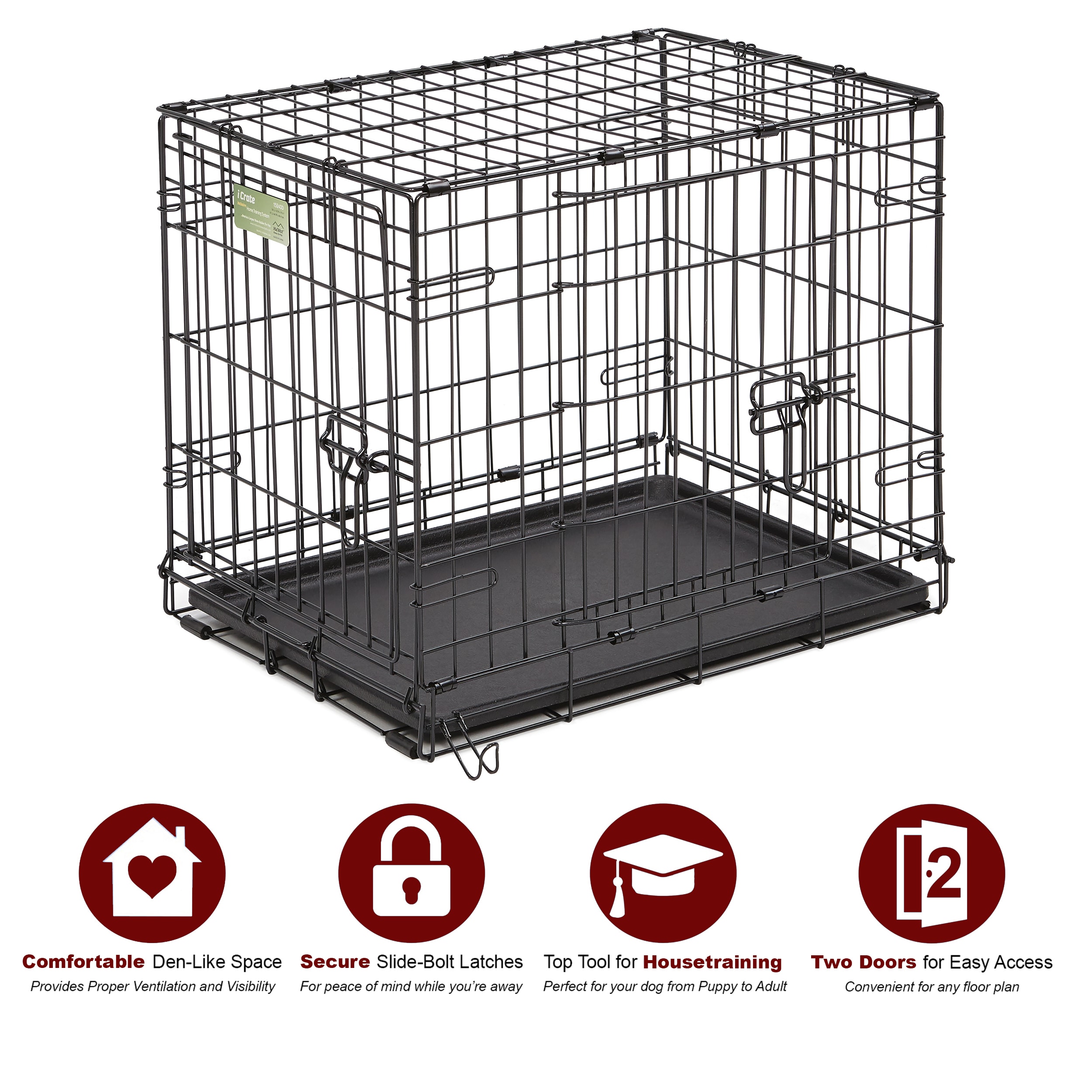 Mid West Metal Products 24 Ft L X 18 Ft W X 19 Ft H Dog Crate At Lowes Com   43146122 