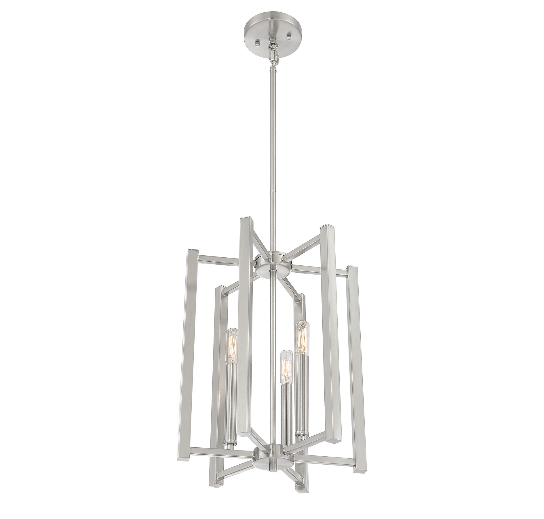 Savoy House Essentials 3-7700-3-SN Pendant-Lights - View #4