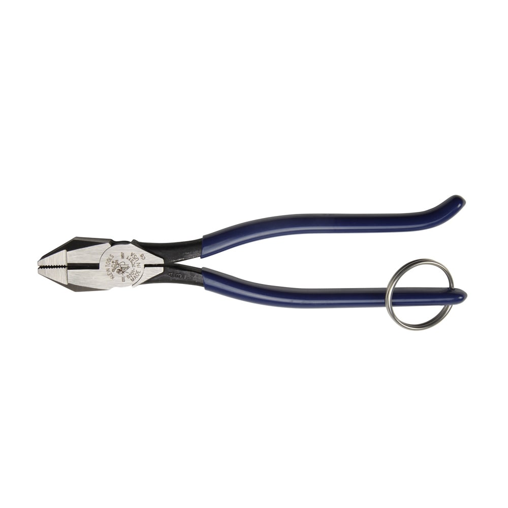 Klein Tools D2017CSTT Ironworker's Pliers with Tether Ring