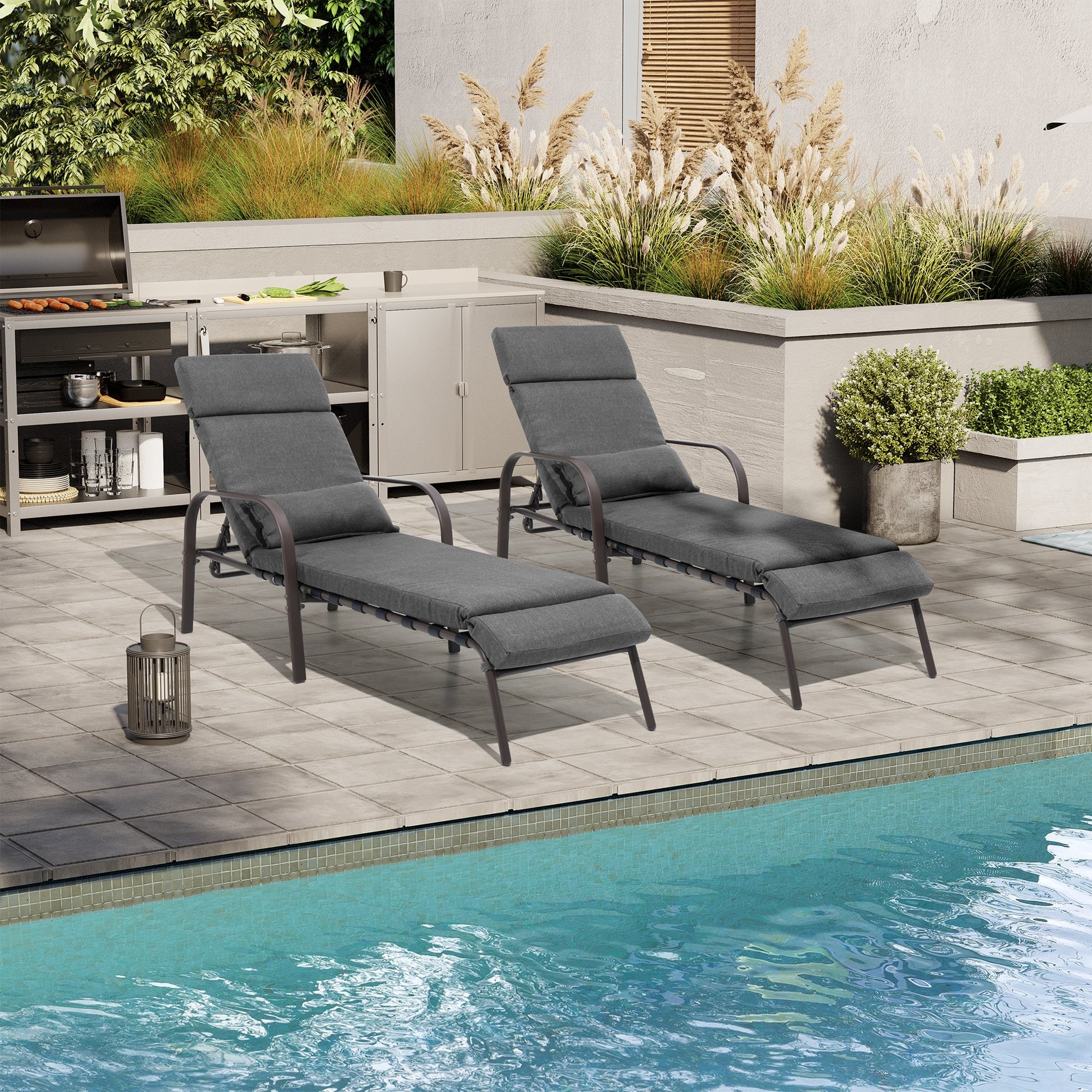 Crestlive Products CL-LG015DGY-2 Patio-Chairs - View #5