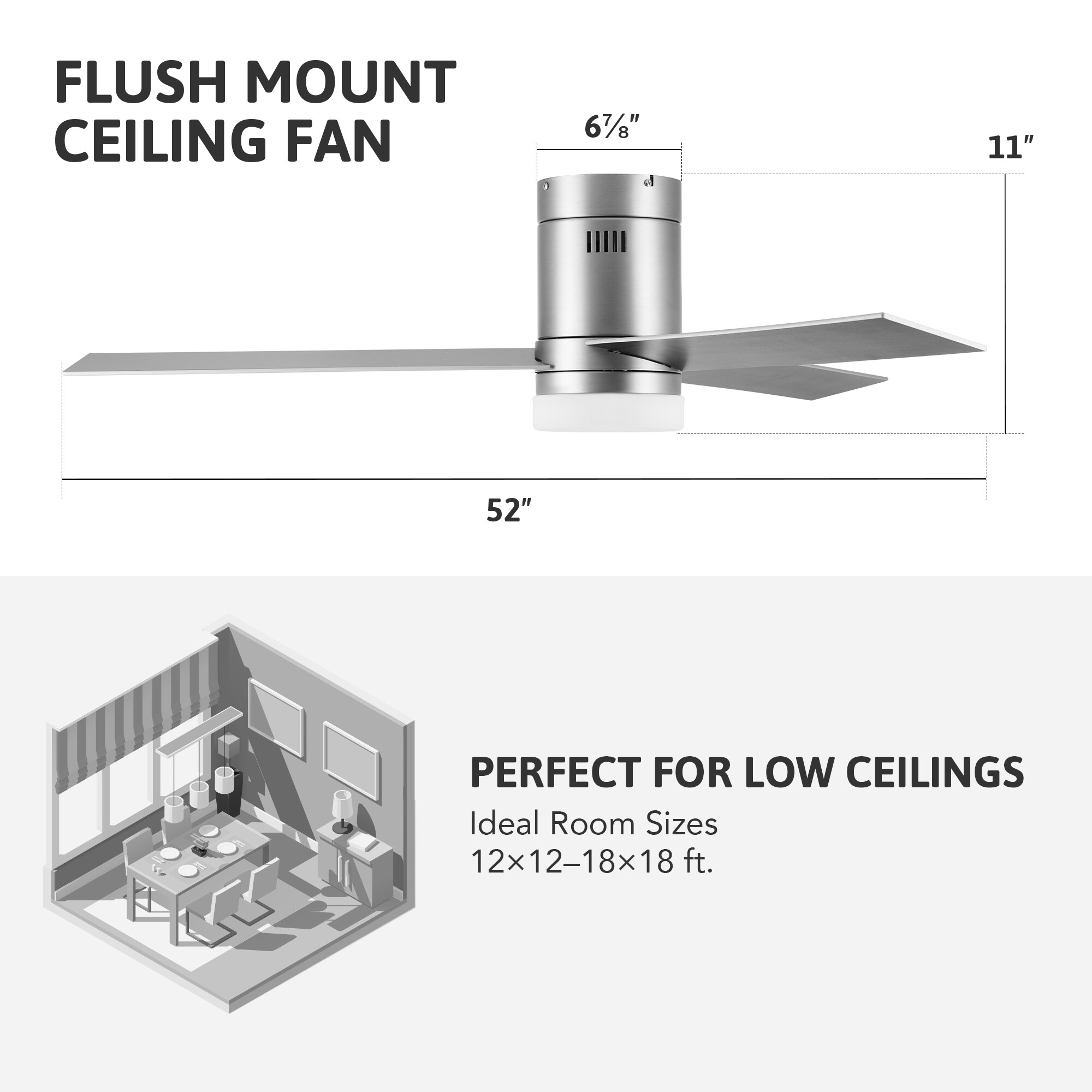 CO-Z CFN-1105-00 Ceiling-Fans - View #9