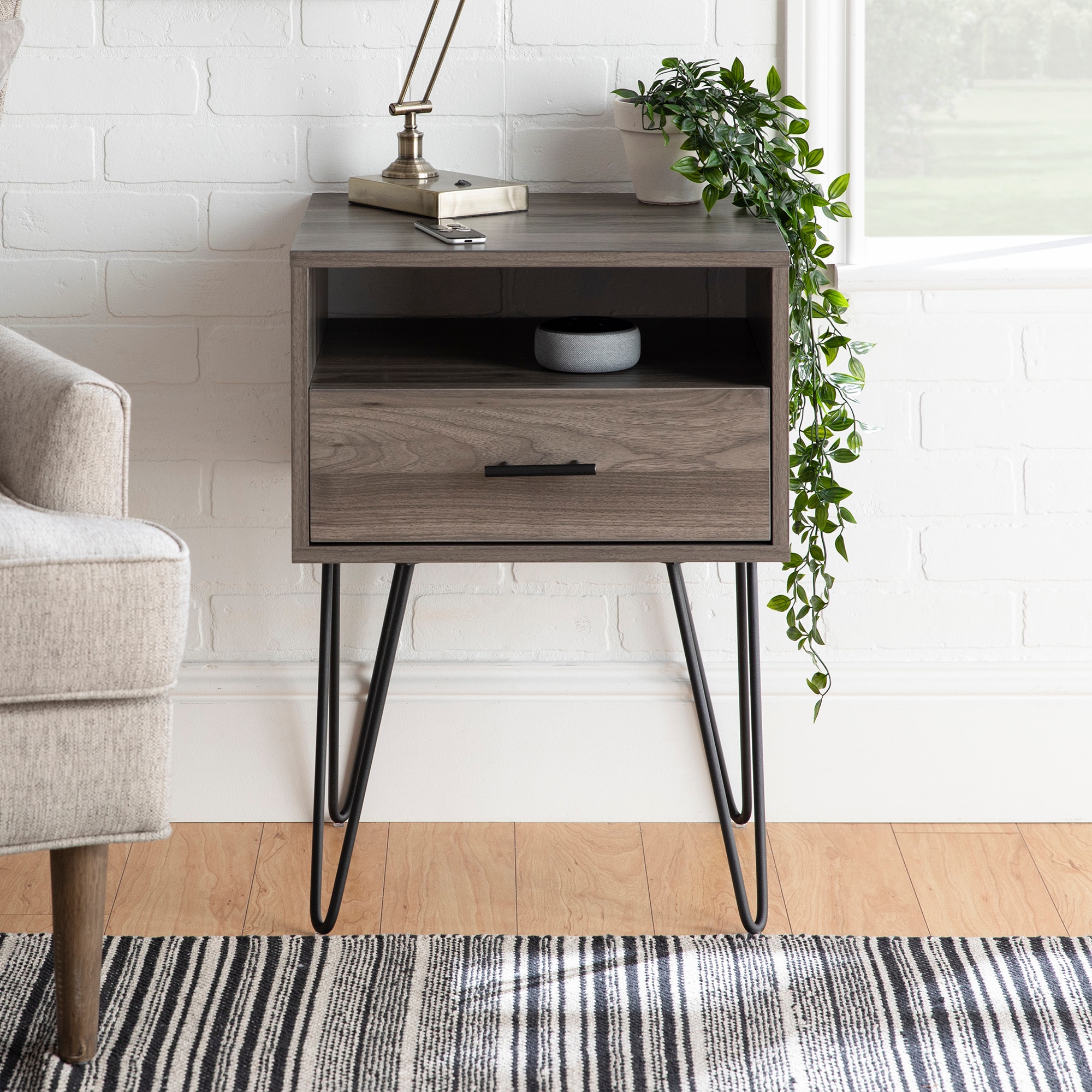 Walker Edison LWF18CRFSTSG End-Tables - View #2