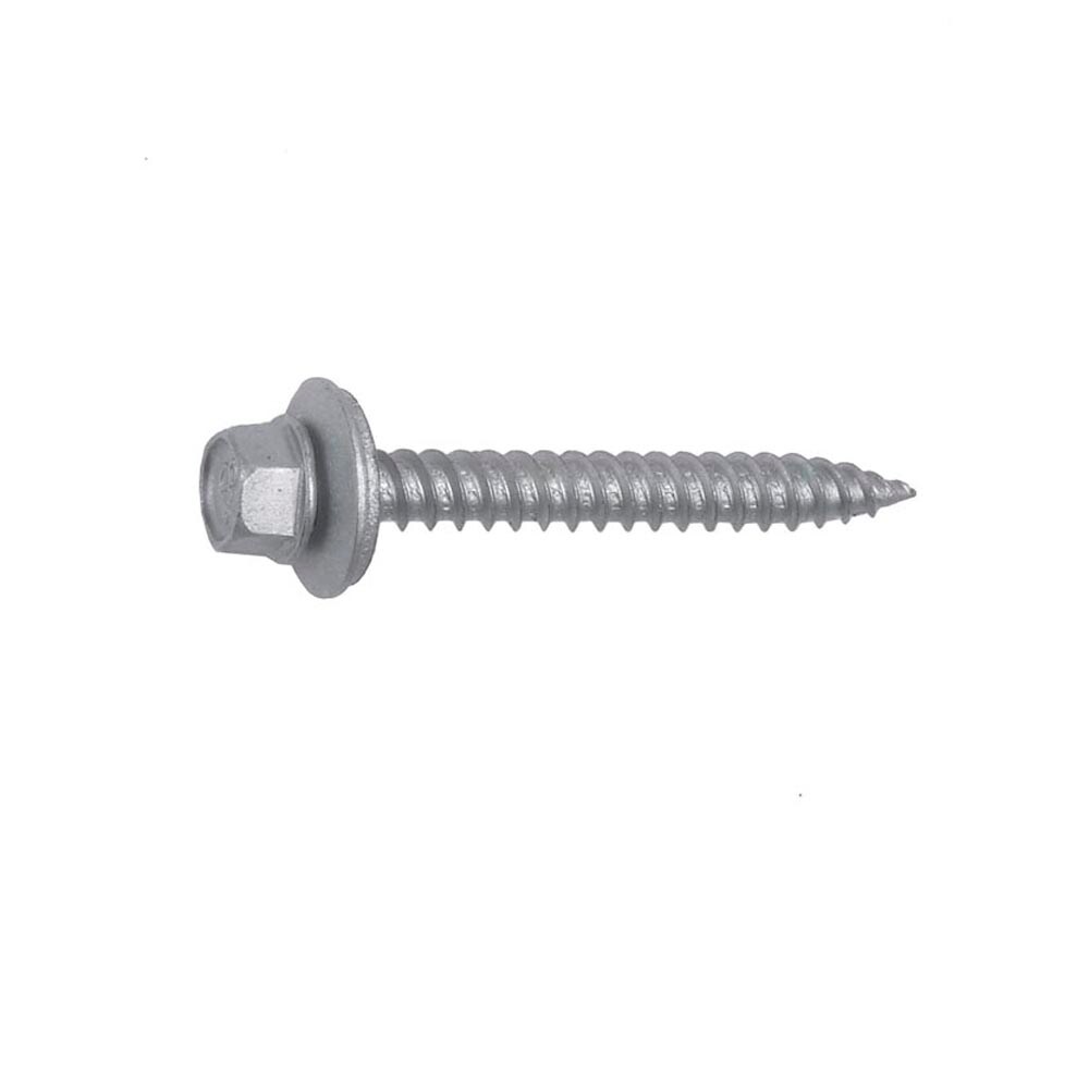 Fabral 10 X 1 12 In Plain Galvanized Galvanized Self Tapping Roofing Screws 100 Count At 
