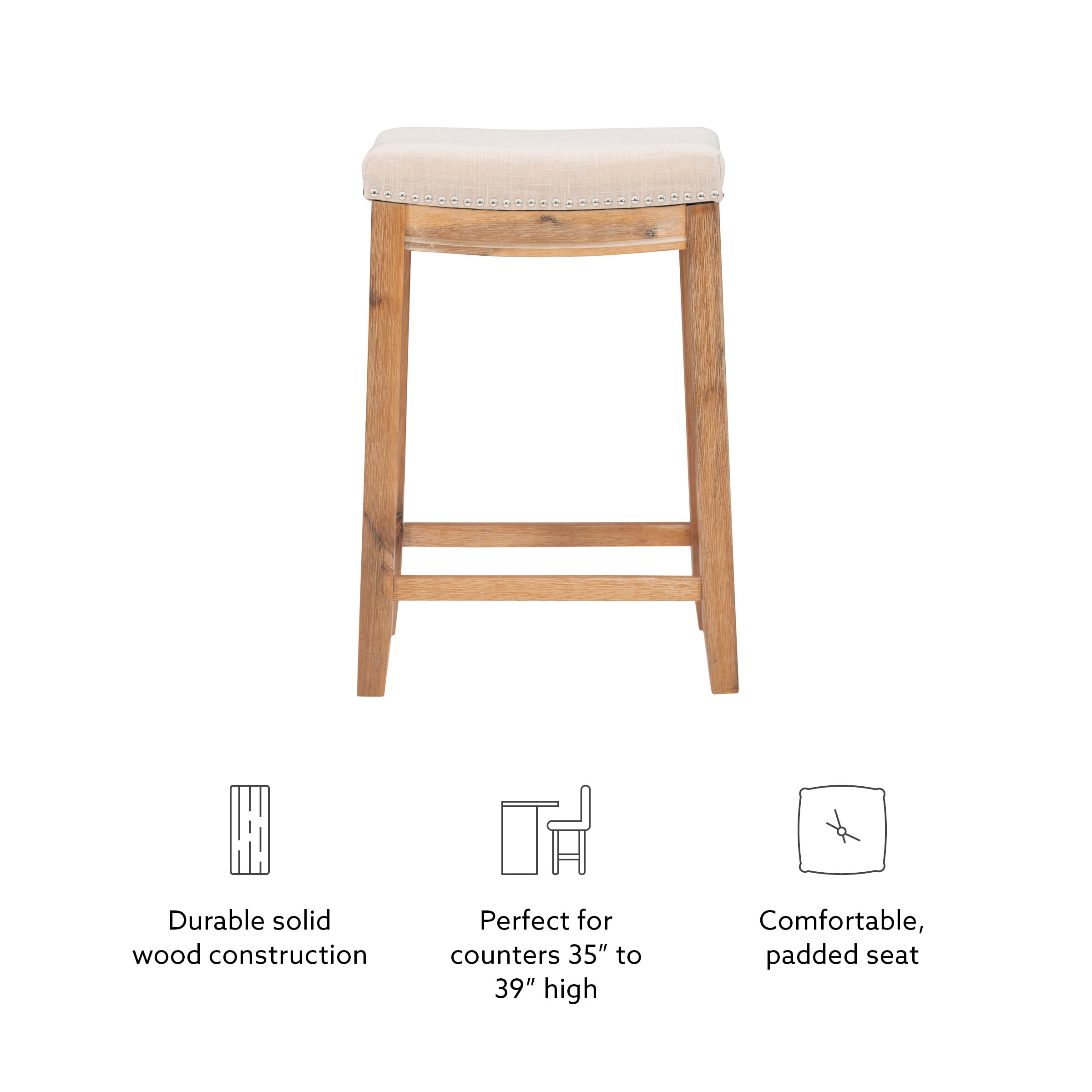 Linon CS216NAT01 stools - View #9
