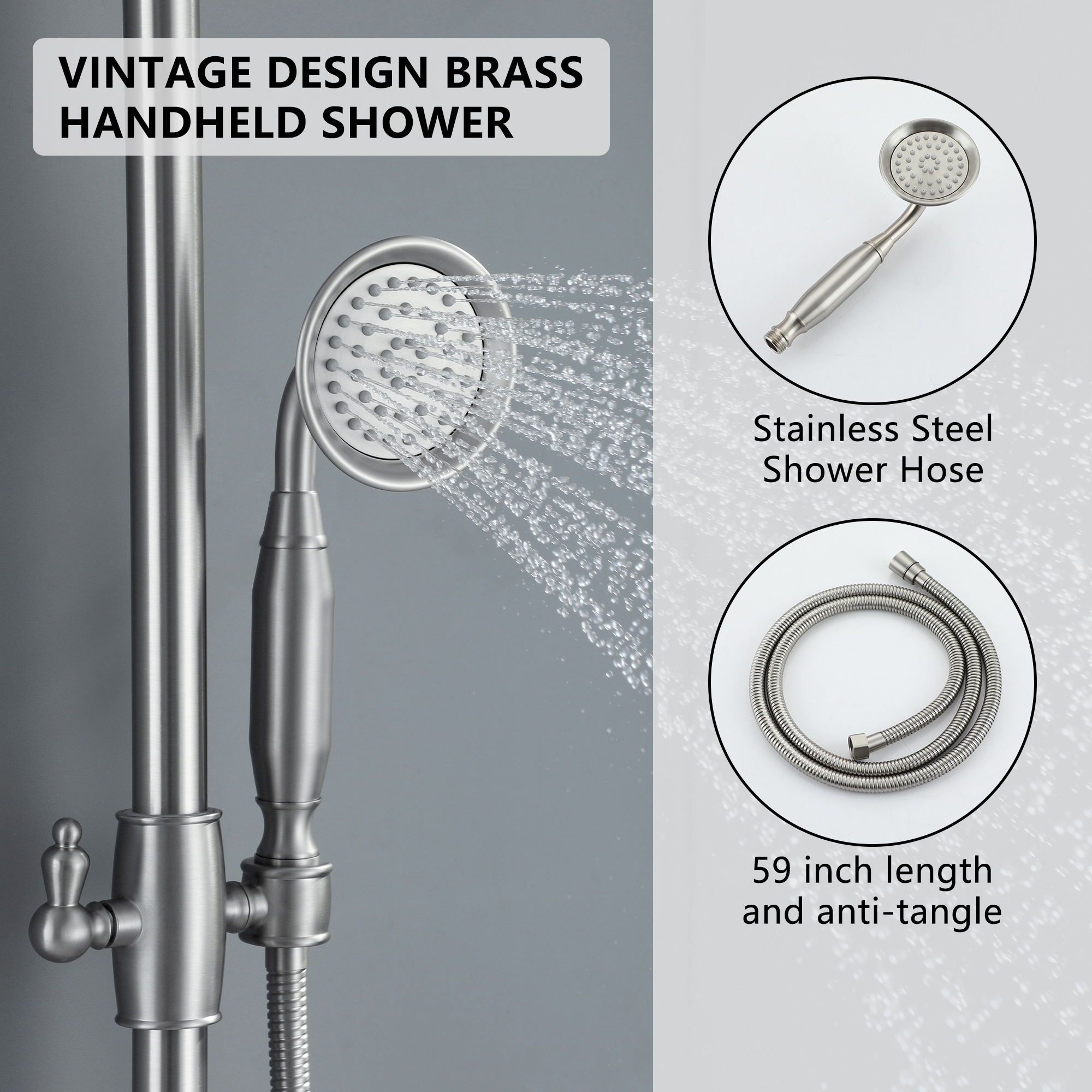 Mondawe AM-SC428A-CH Showerhead-Bar-Panels - View #3