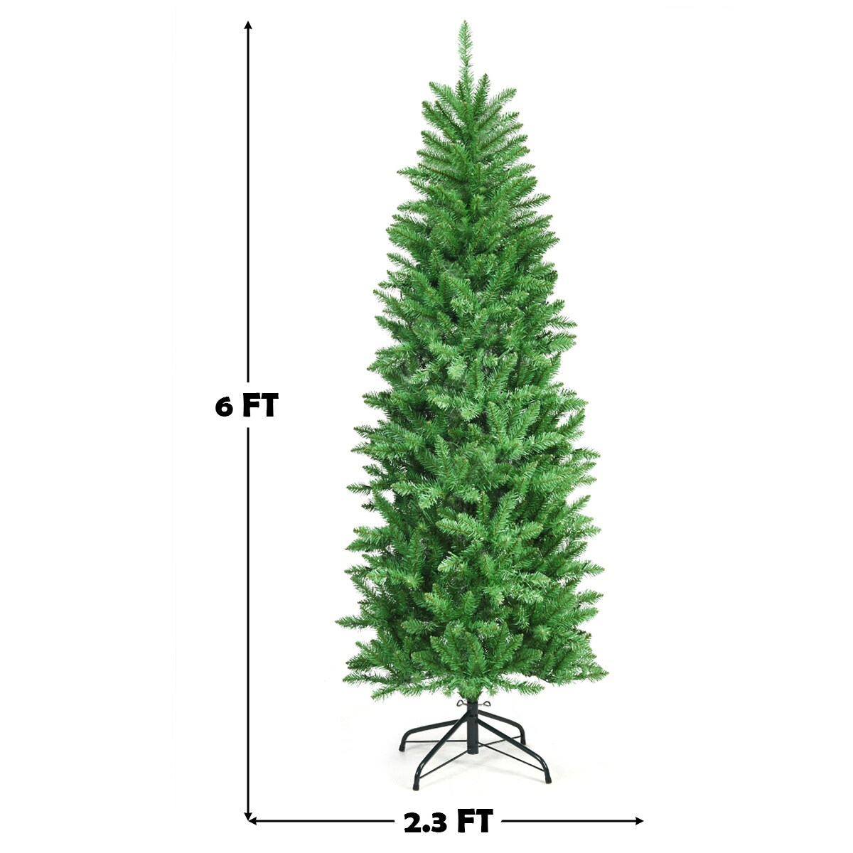 WELLFOR CM-HWY-22810 Artificial-Christmas-Trees - View #10