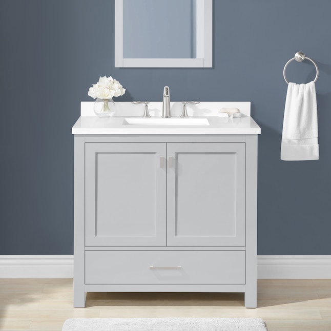 Undermount Single Sink Bathroom Vanity, Best Size Sink For 36 Inch Vanity Unit