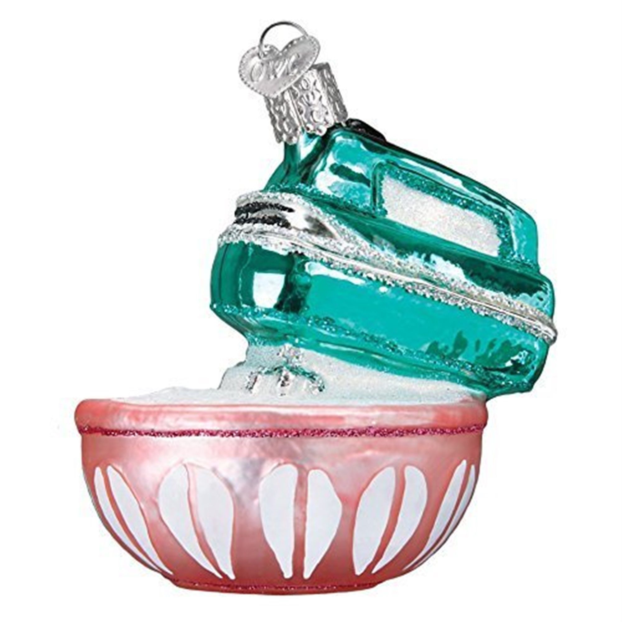 Old World Christmas 729343322944 Glass Blown Ornament for Christmas Tree - Hand Mixer