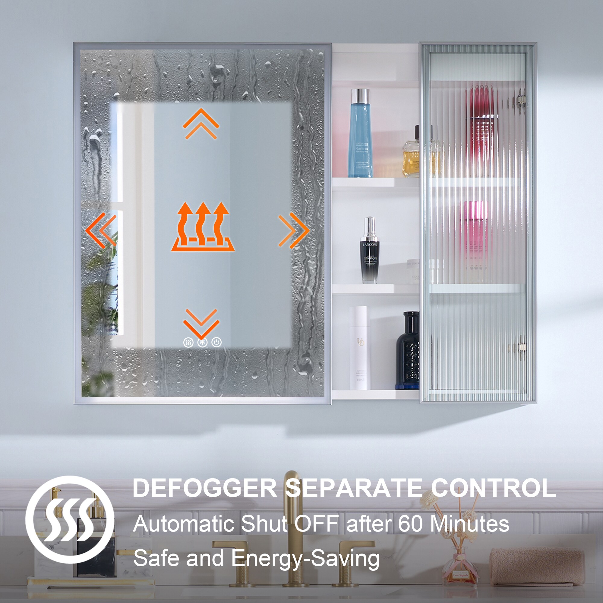 WELLFOR FL36MCL-WT Bathroom-Medicine-Cabinets - View #12