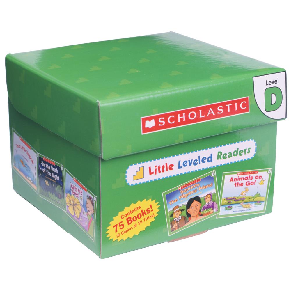Scholastic Inc. SC-0545067677 Little Leveled Readers: Level D Box Set Children's Books