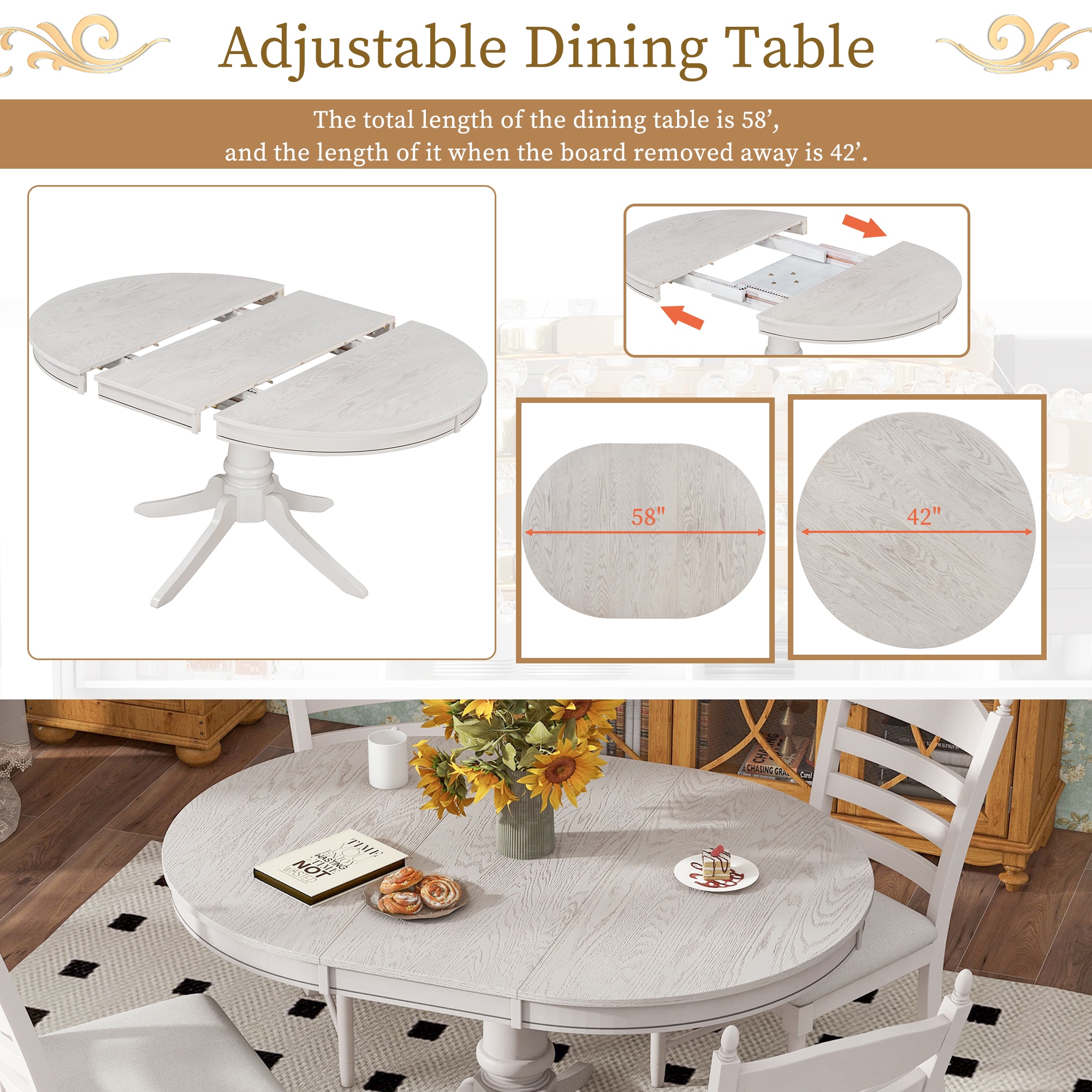 JIMSMAISON JMTRDTS21AW Dining-Sets - View #11