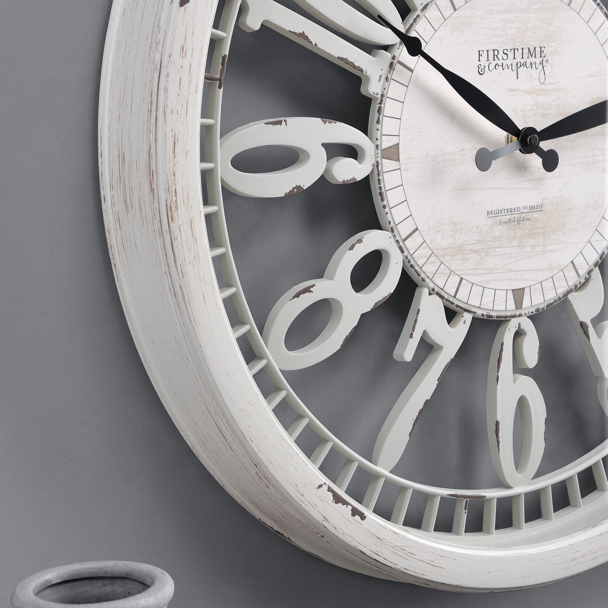 FirsTime 31043 Indoor-Outdoor-Clocks - View #4