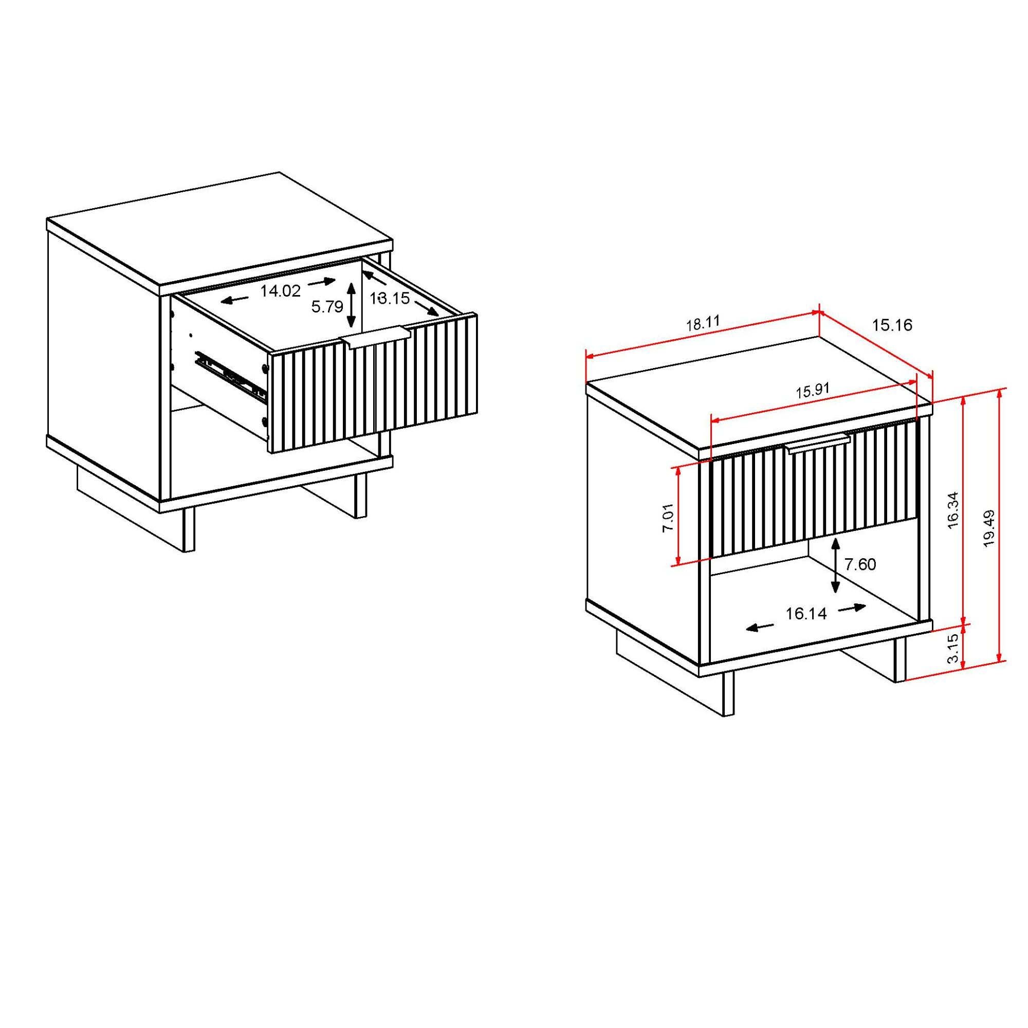 Manhattan Comfort 2-NS-5005 nightstands - View #3