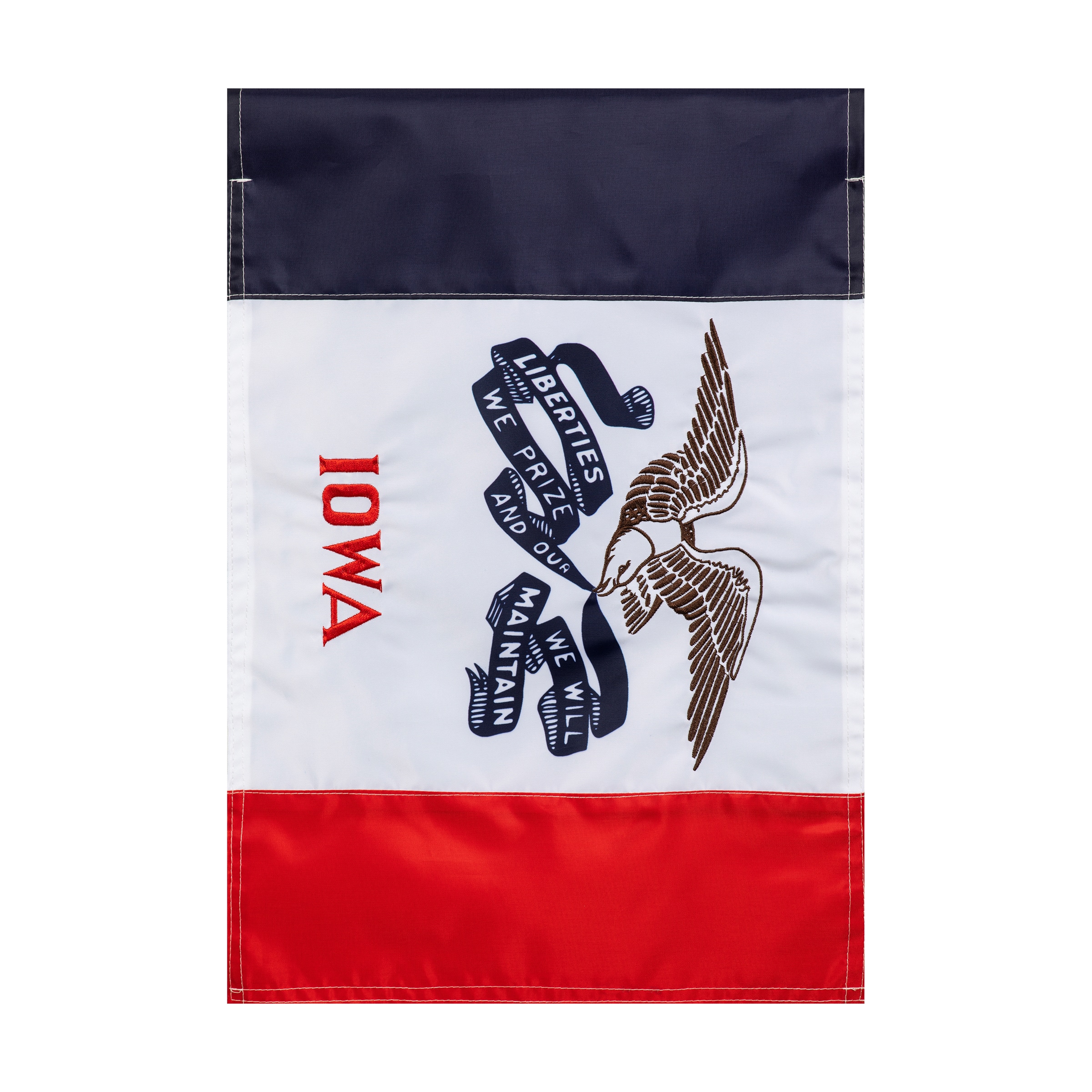 Style Selections ZLW1610414 1 W x 1.5 H State Iowa State Garden flag