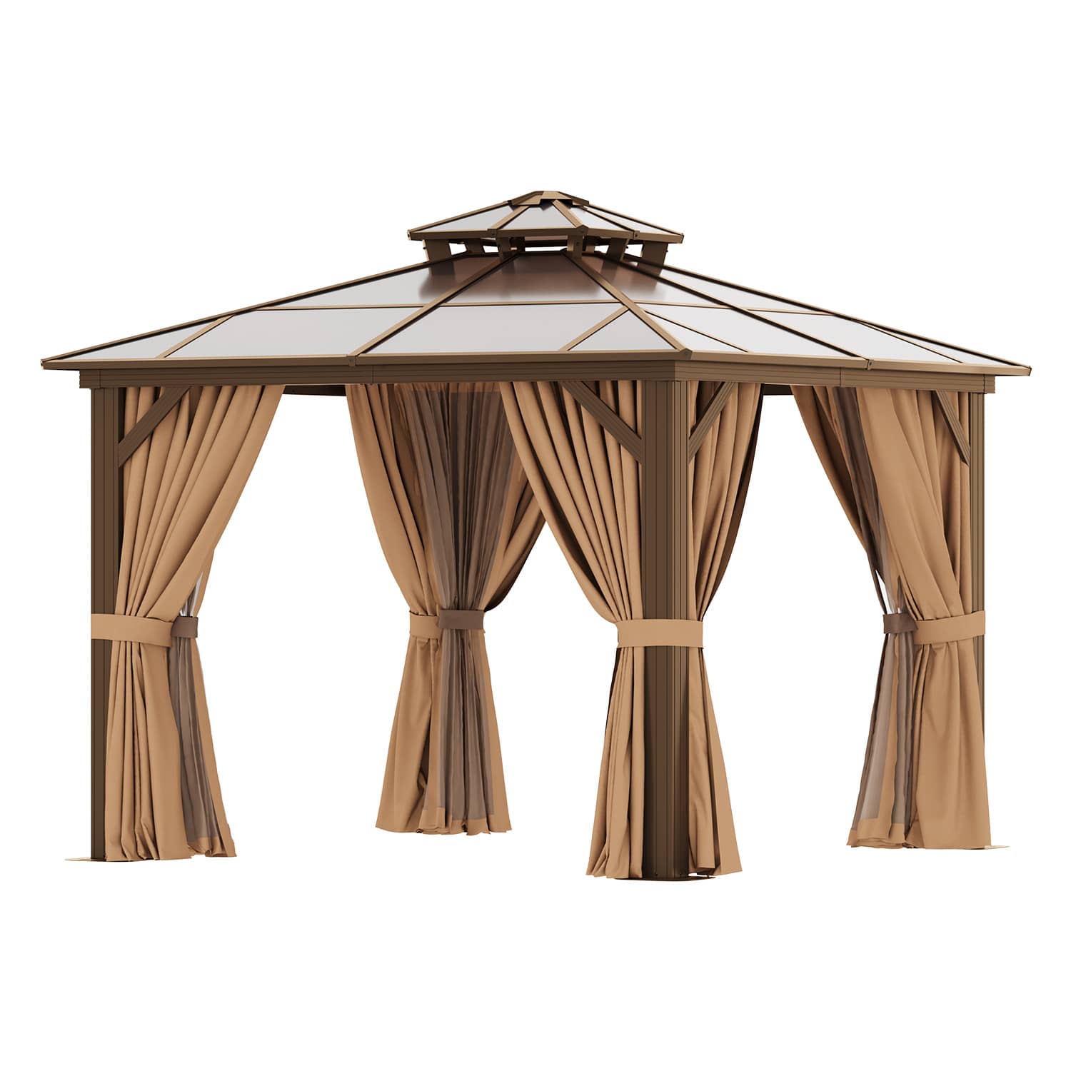 Sunmthink GBSM36R02 Wood-Resin-Gazebos - View #8
