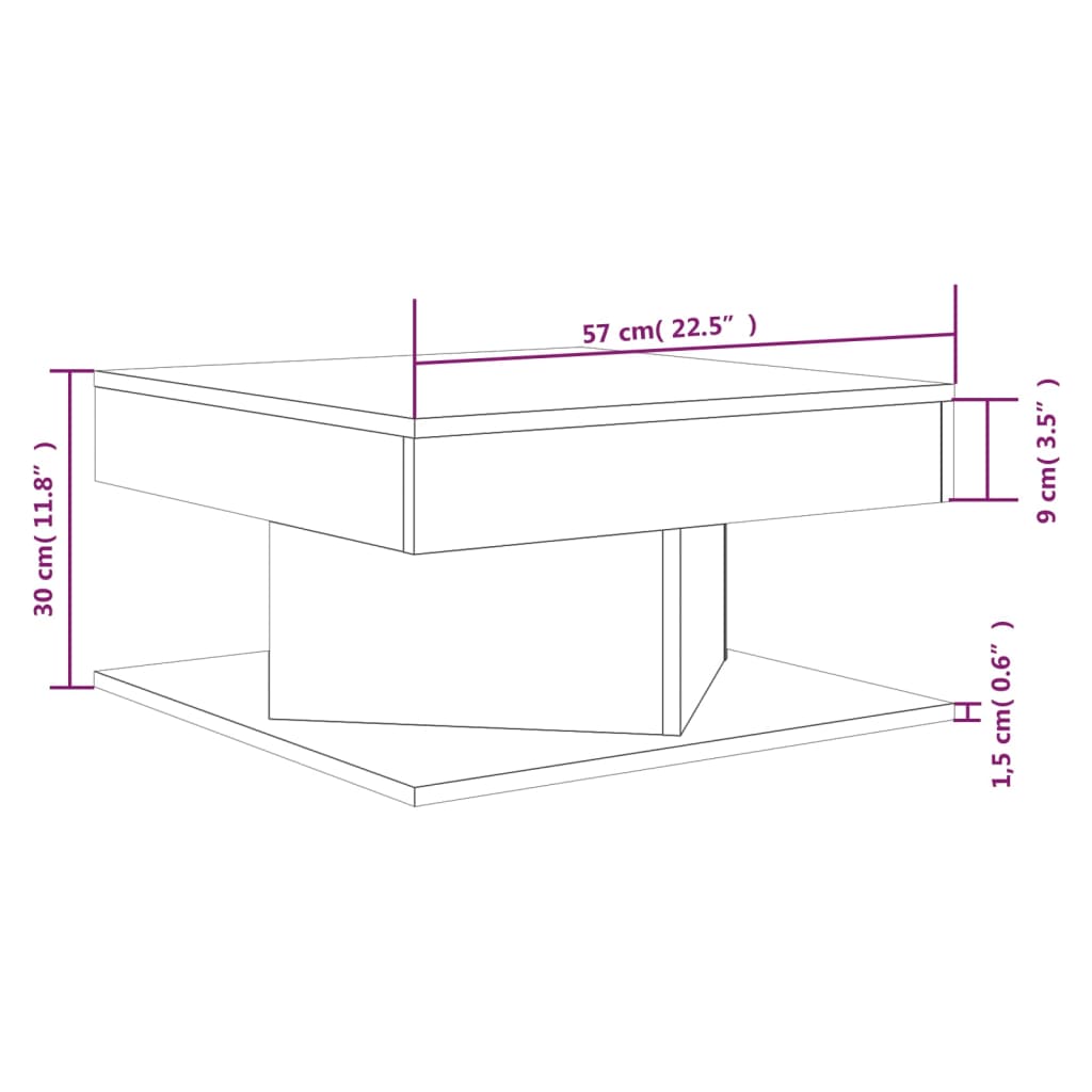 vidaXL 815942 Coffee-Tables - View #5