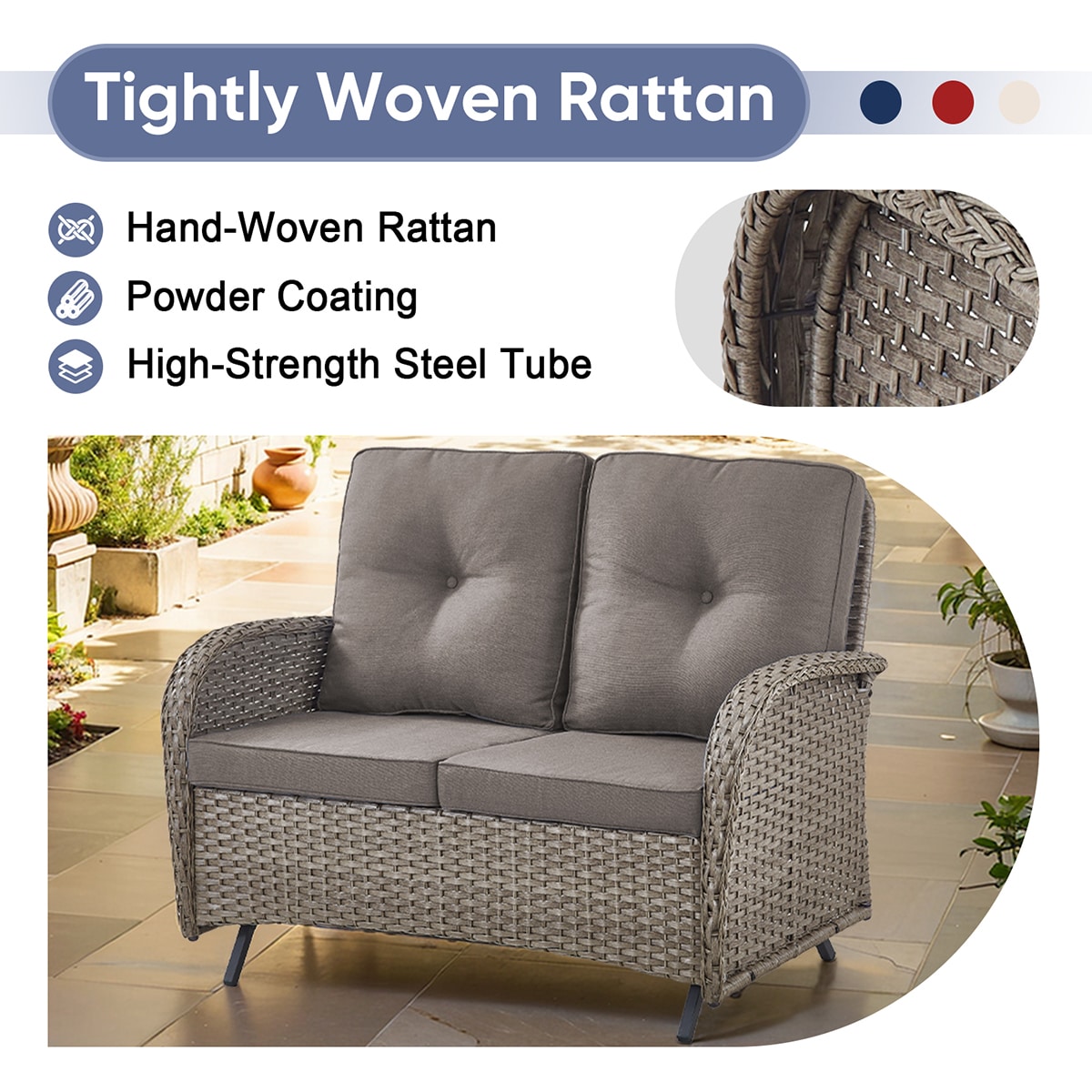 Rilyson FSKWGY12G-3 Patio-Chairs - View #5