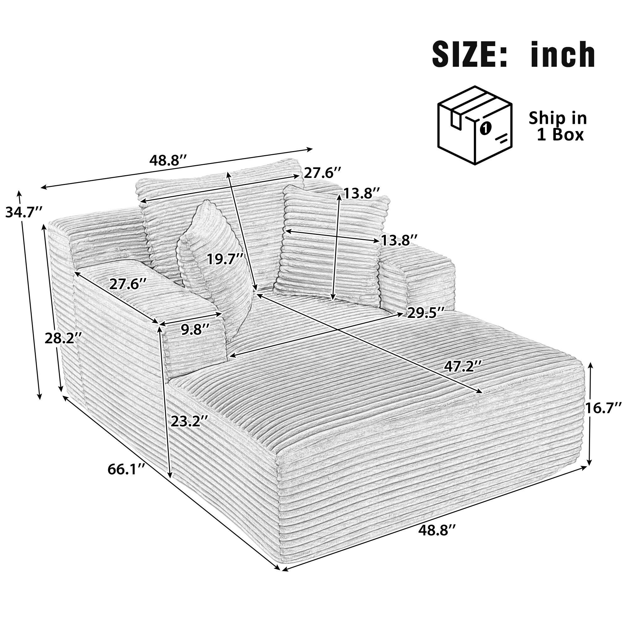 LOVMOR SF-L-N719P288545E Sofas-Loveseats - View #2