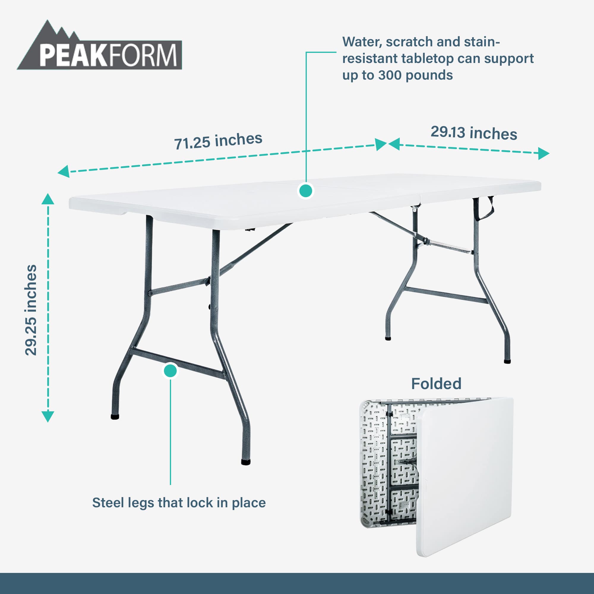 Peakform 399815 Folding-Tables - View #3