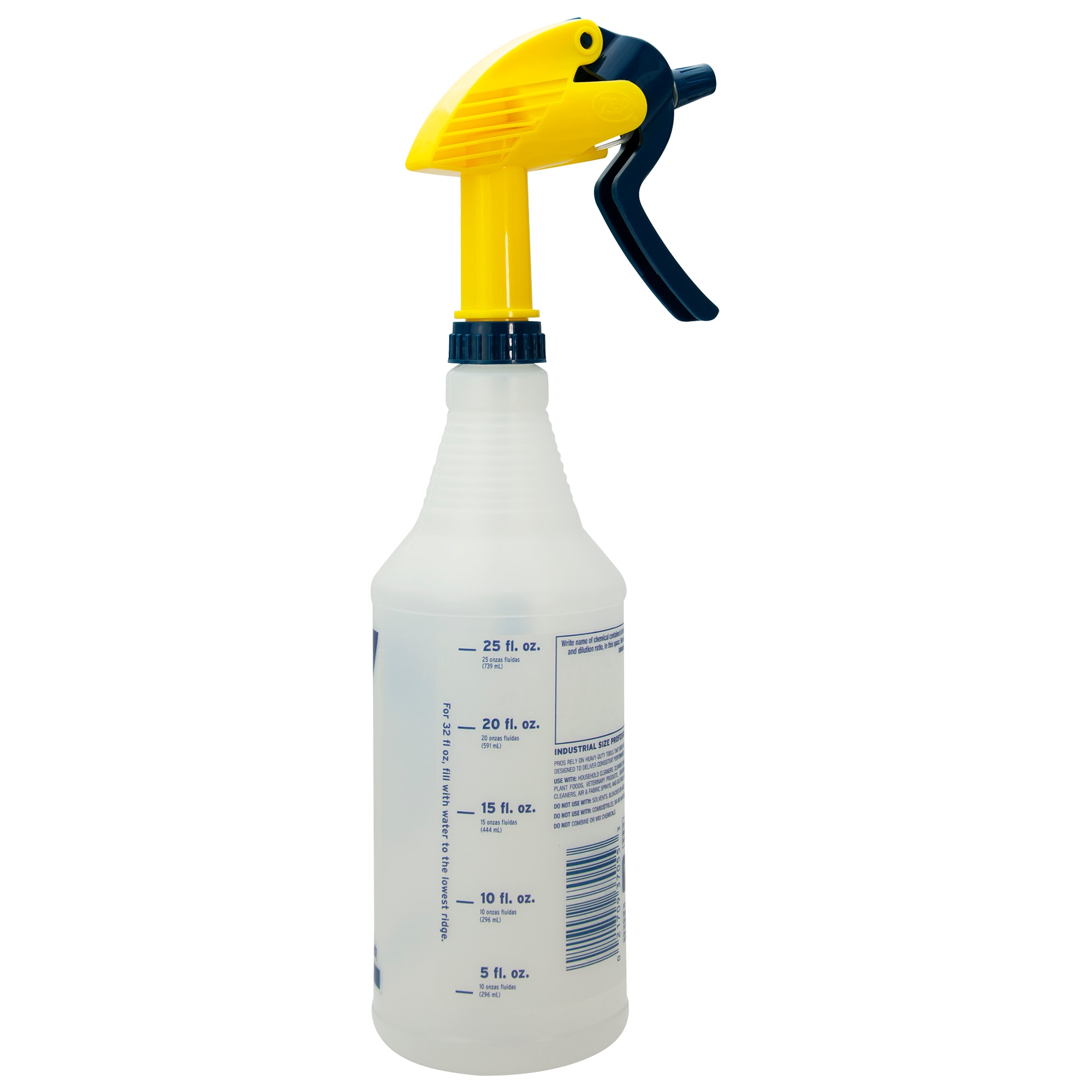 Zep 32 oz. Plastic Bleach Resistant Sprayer 2.0 Whole Bottle