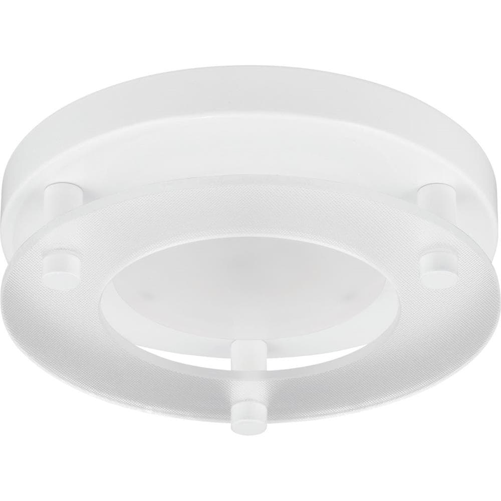 Progress Lighting LED Flush Mount 1-Light 5.5-in White Integrated LED ...