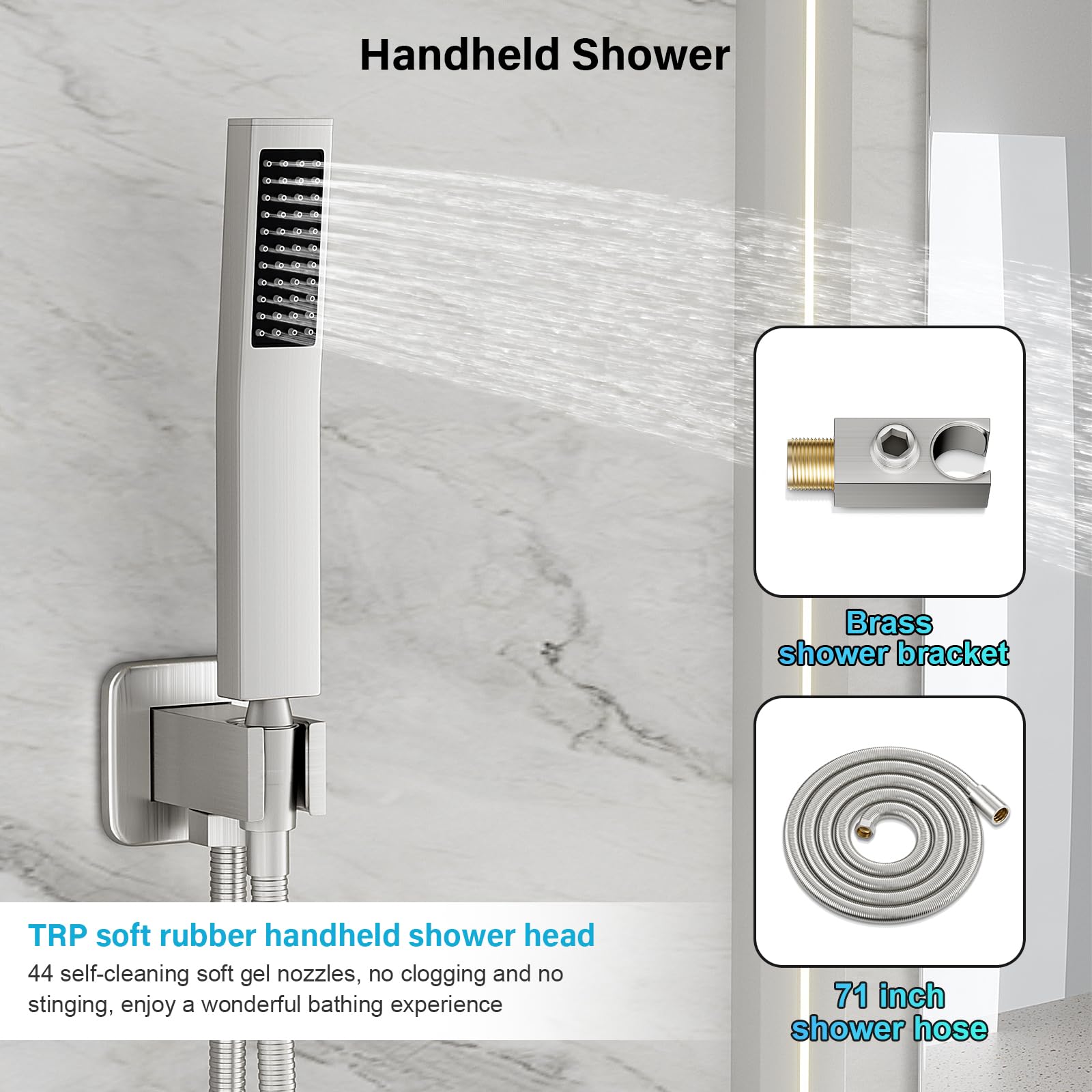 Justincity LJT0730J113 Showerhead-Bar-Panels - View #5