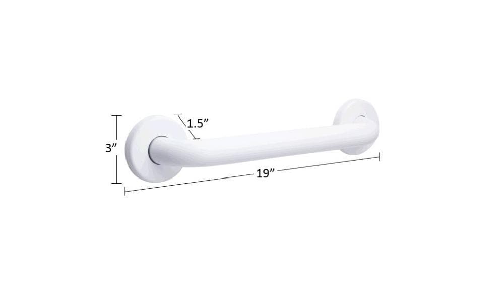 CSI Bathware BAR-SB16-TW-125-PW Grab-Bars - View #3