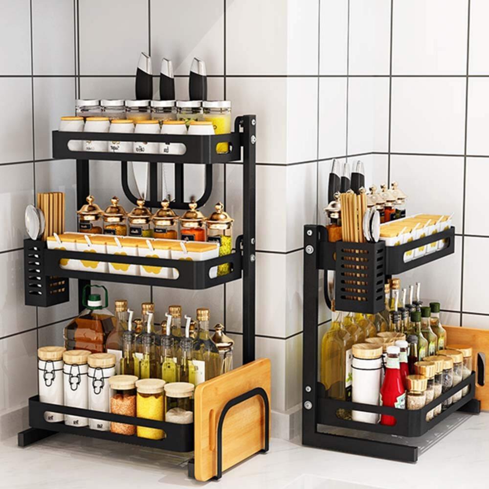 CASAINC WF-TK19019-1 Pull-Out-Cabinet-Baskets - View #3