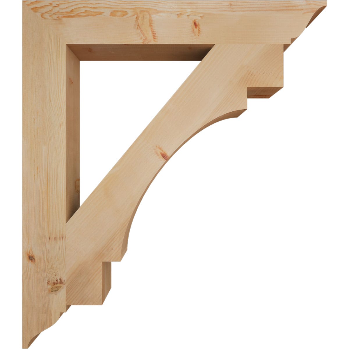 Ekena Millwork BKT06X42X48MRC01SDF Exterior-Brackets-Braces - View #3