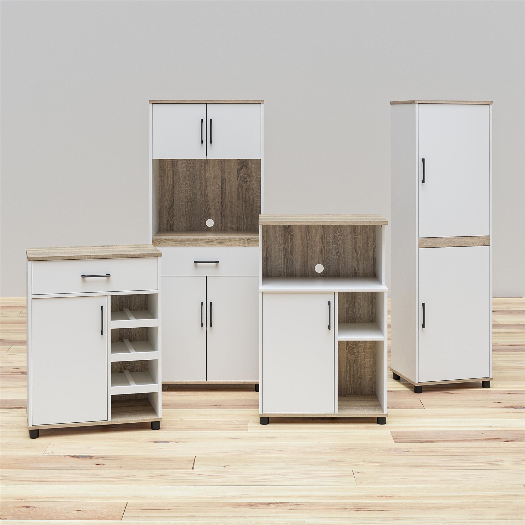 Ameriwood Home 9695500COM Dining-Kitchen-Storarge - View #10