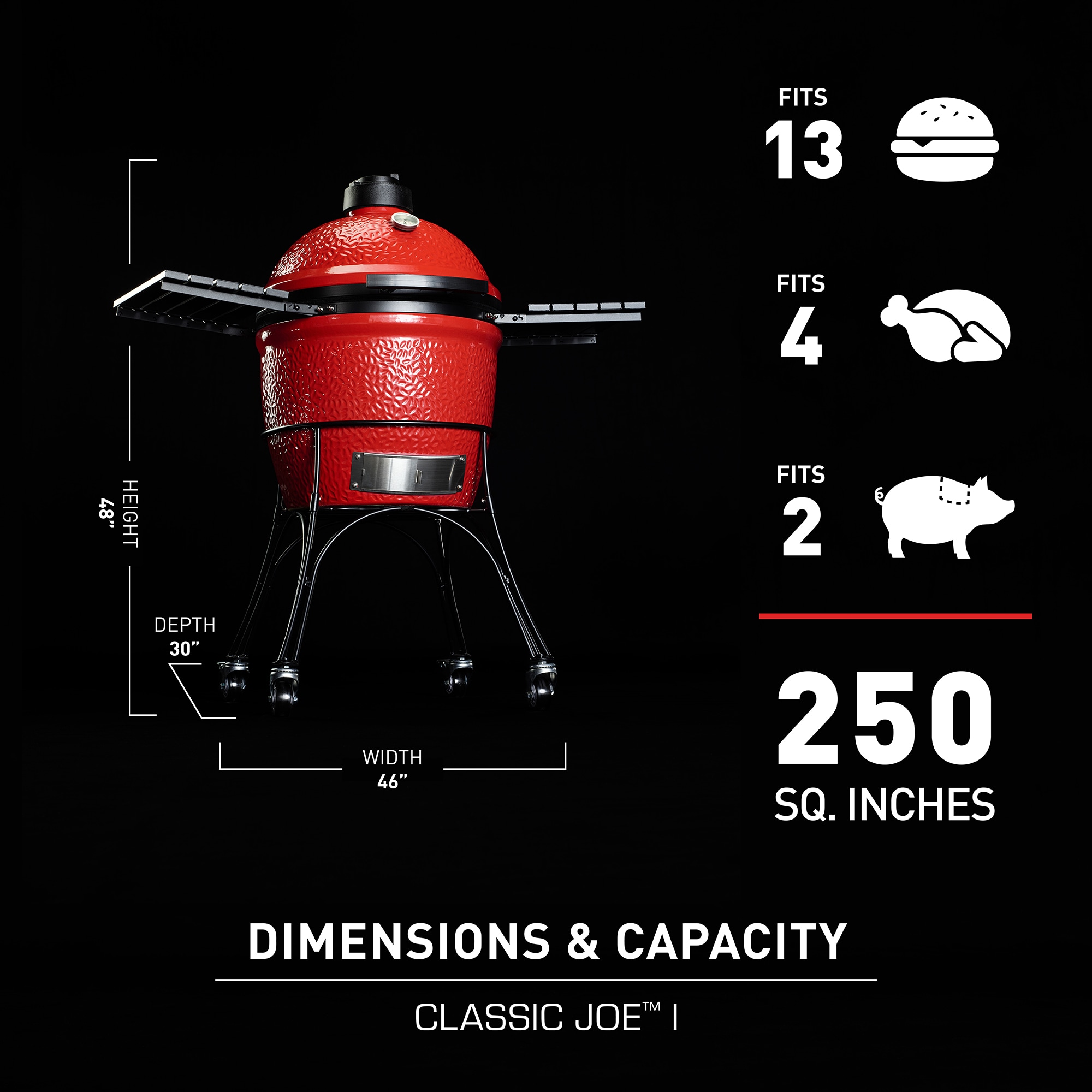 Kamado Joe KJ23RH Charcoal-Grills - View #12