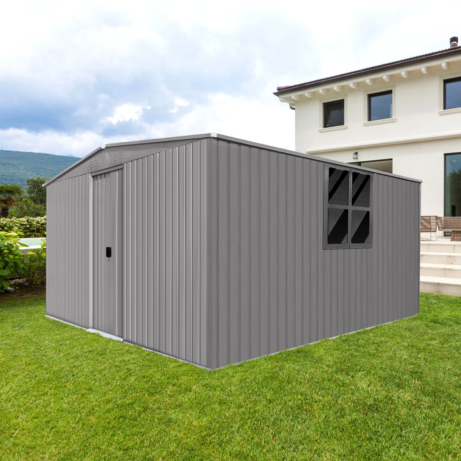 GDFStudio 332896 Metal-Storage-Buildings-Sheds - View #2