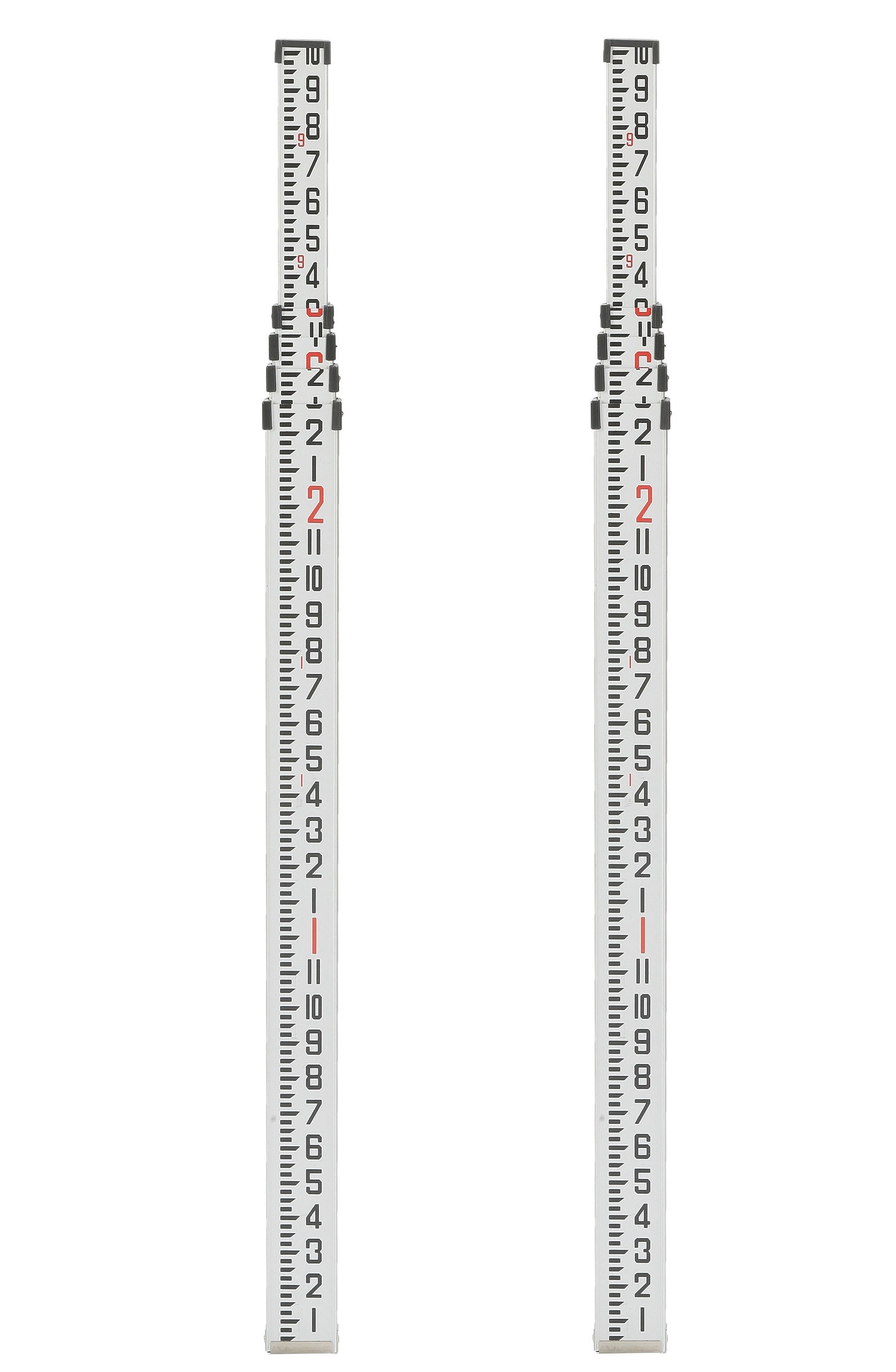 AdirPro 2 Pack 16 ft Aluminum Telescoping Grade Rod - Non-conductive,  Rectangular Shape, Adjustable Sections - Perfect for Laser Detector in the  Laser Level Accessories department at
