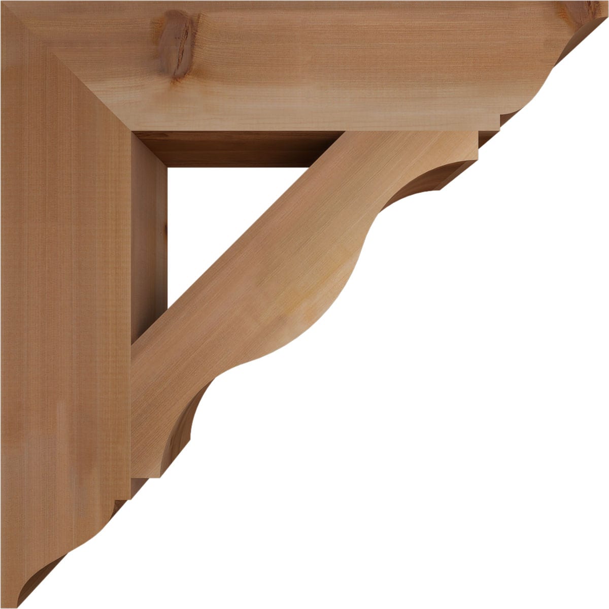 Ekena Millwork BKT06X28X28FST01SWR Exterior-Brackets-Braces - View #3