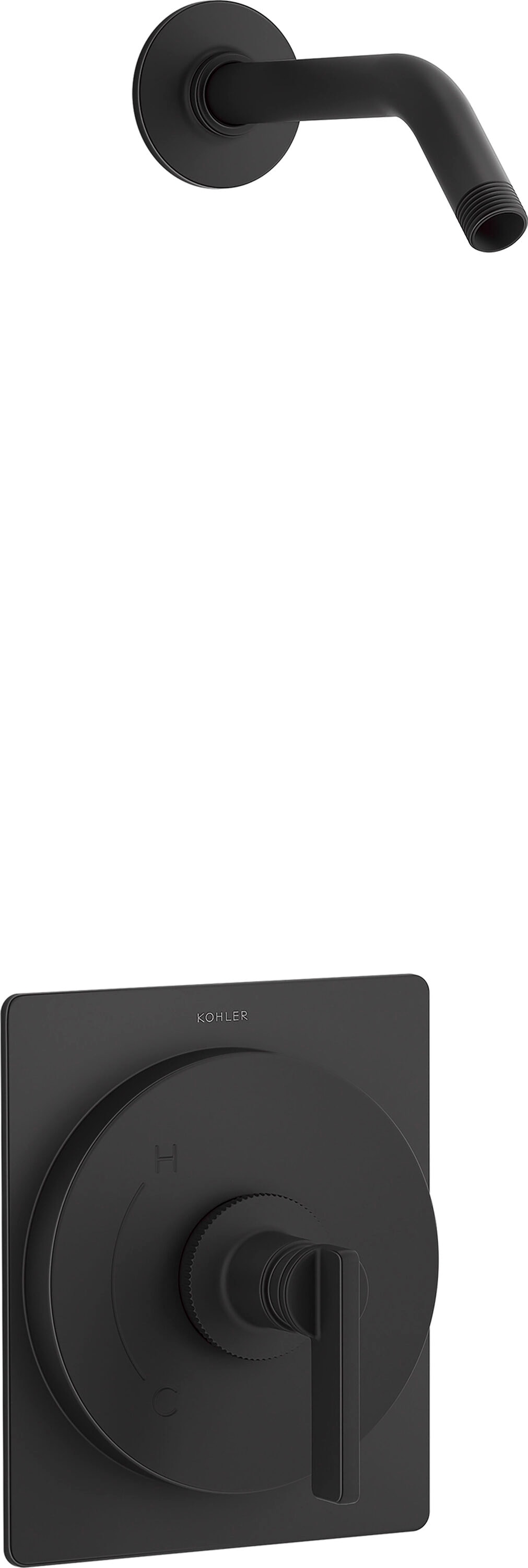 KOHLER TLS35914-4-BL Castia by Studio McGee Matte Black 1-handle Sold separately Bathtub and shower Faucet