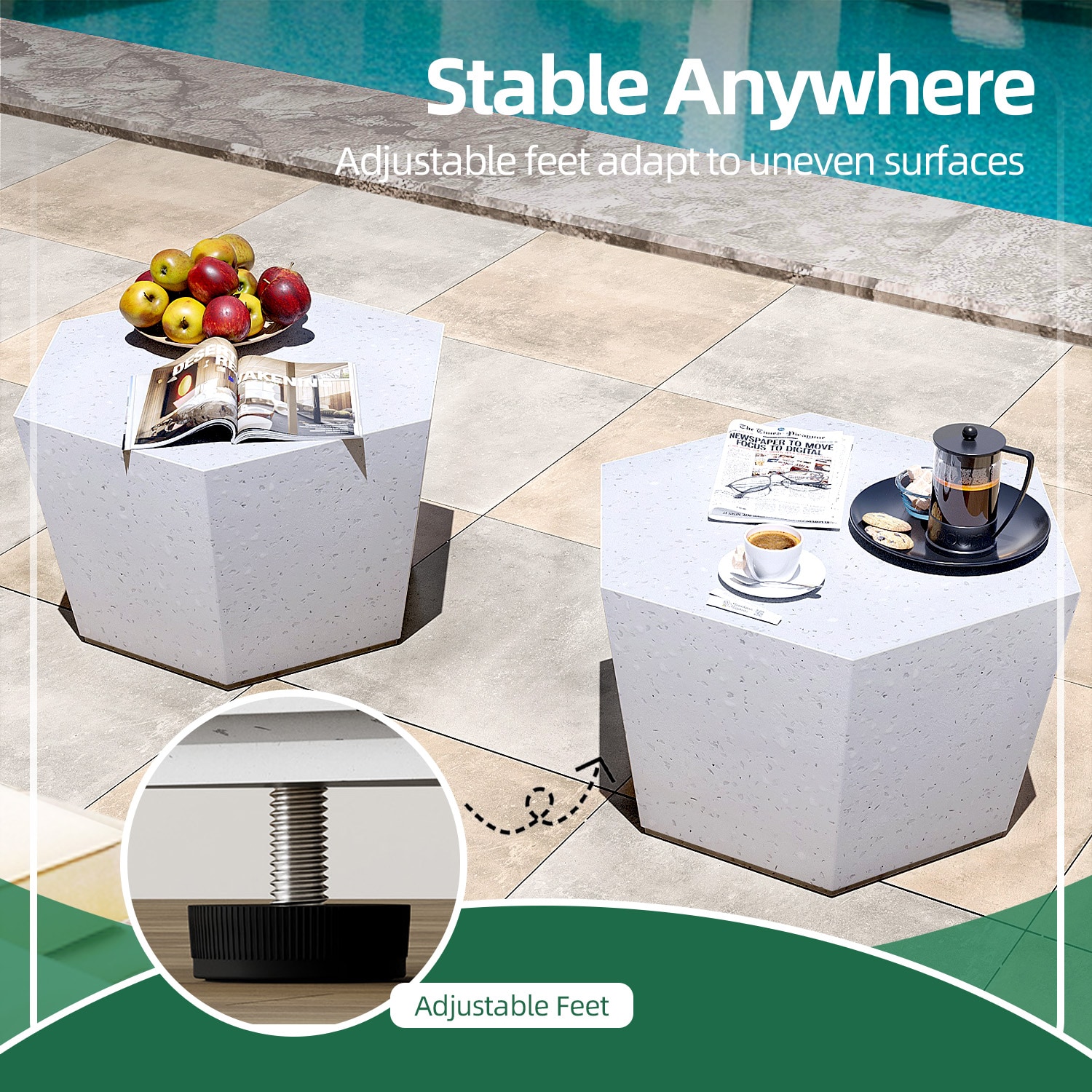 Patio Watcher LS-T28S-6BX-MB-2PC Patio-Tables - View #7