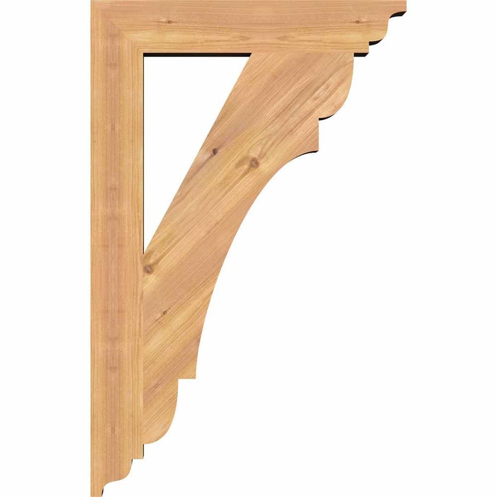 Ekena Millwork BKT04X22X34OLY01SWR Exterior-Brackets-Braces - View #3