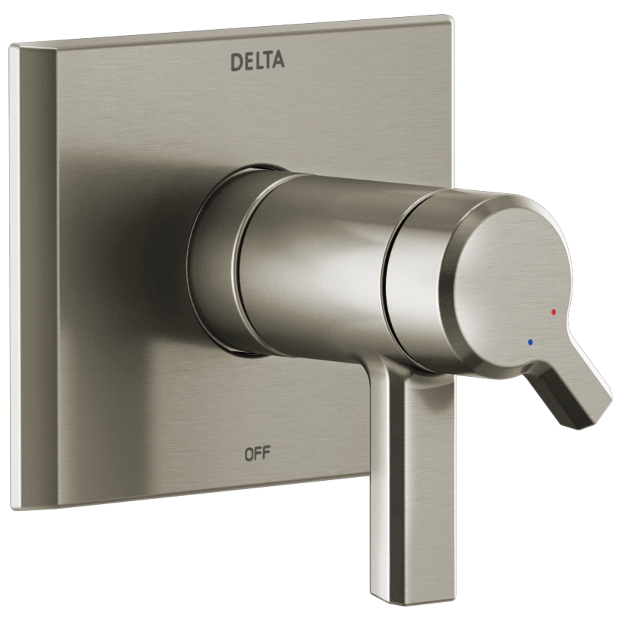 Delta Pivotal Lumicoat Stainless 2.75in Bathtub/Shower Diverter (0.5