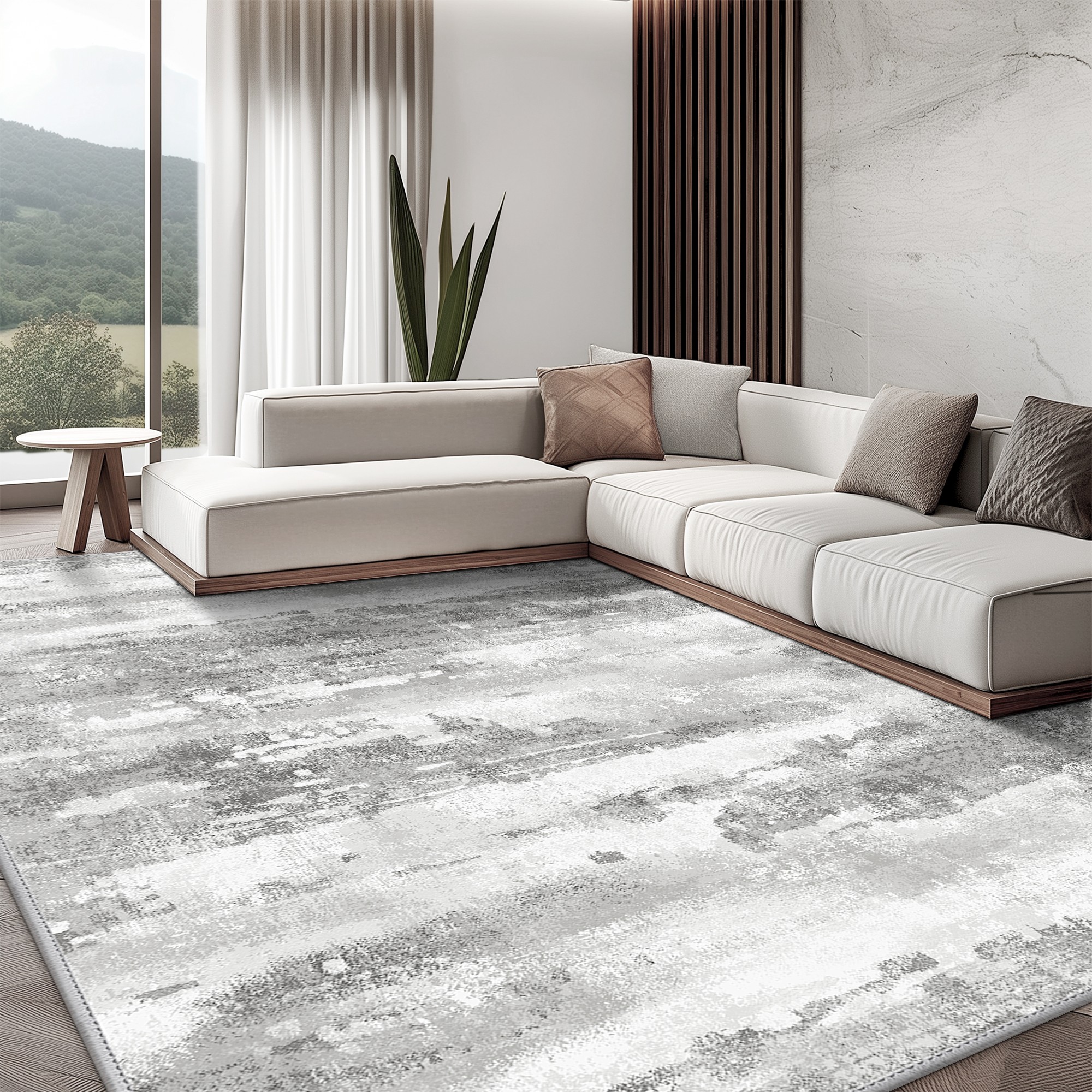 BAVNI DT5001-GREY-5X7 rugs - View #5