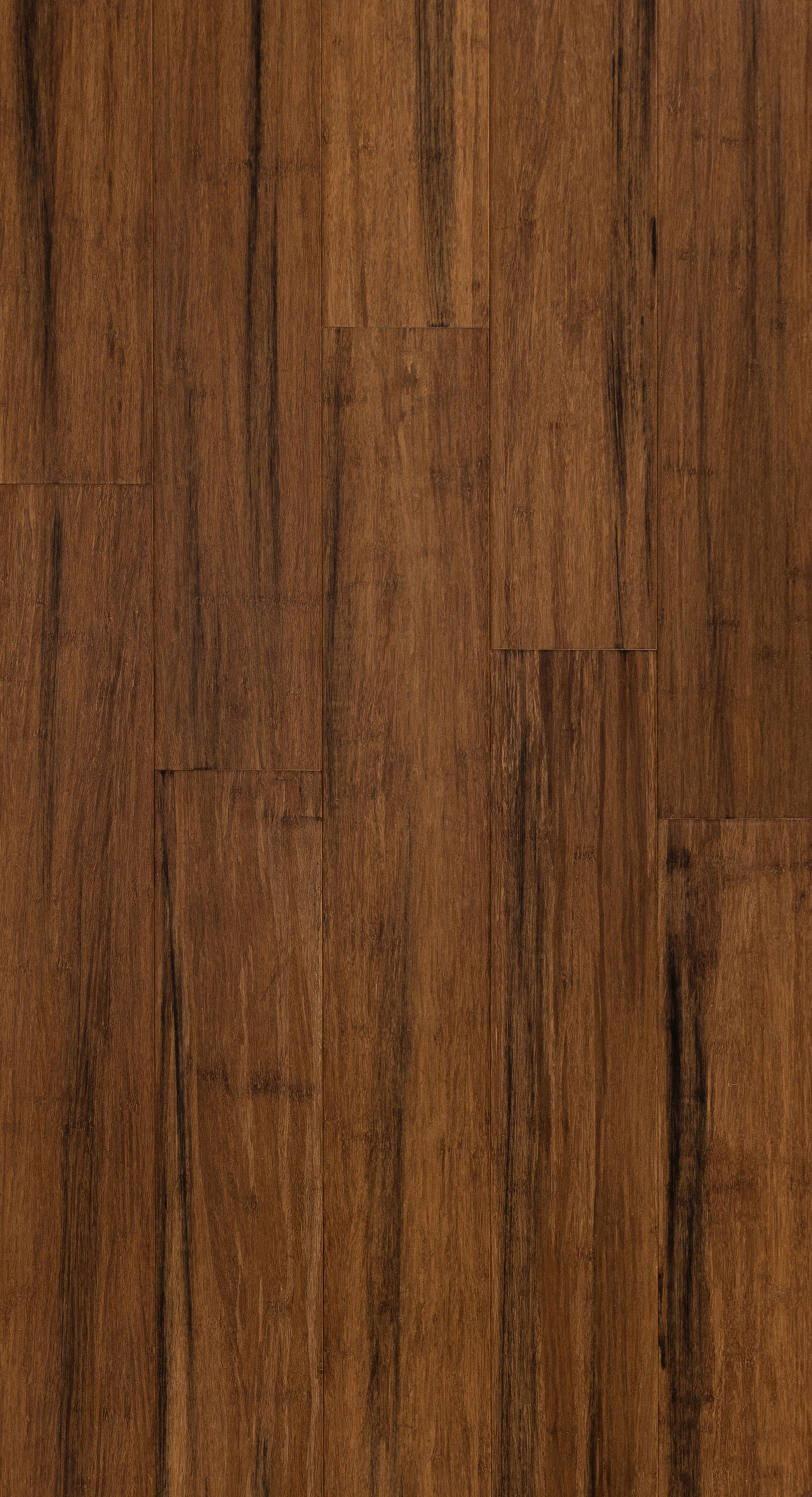 Rustic Brown Bamboo 5-1/8-in W x 3/8-in T x Handscraped Engineered Hardwood Flooring (20.49-sq ft) | - allen + roth 193103