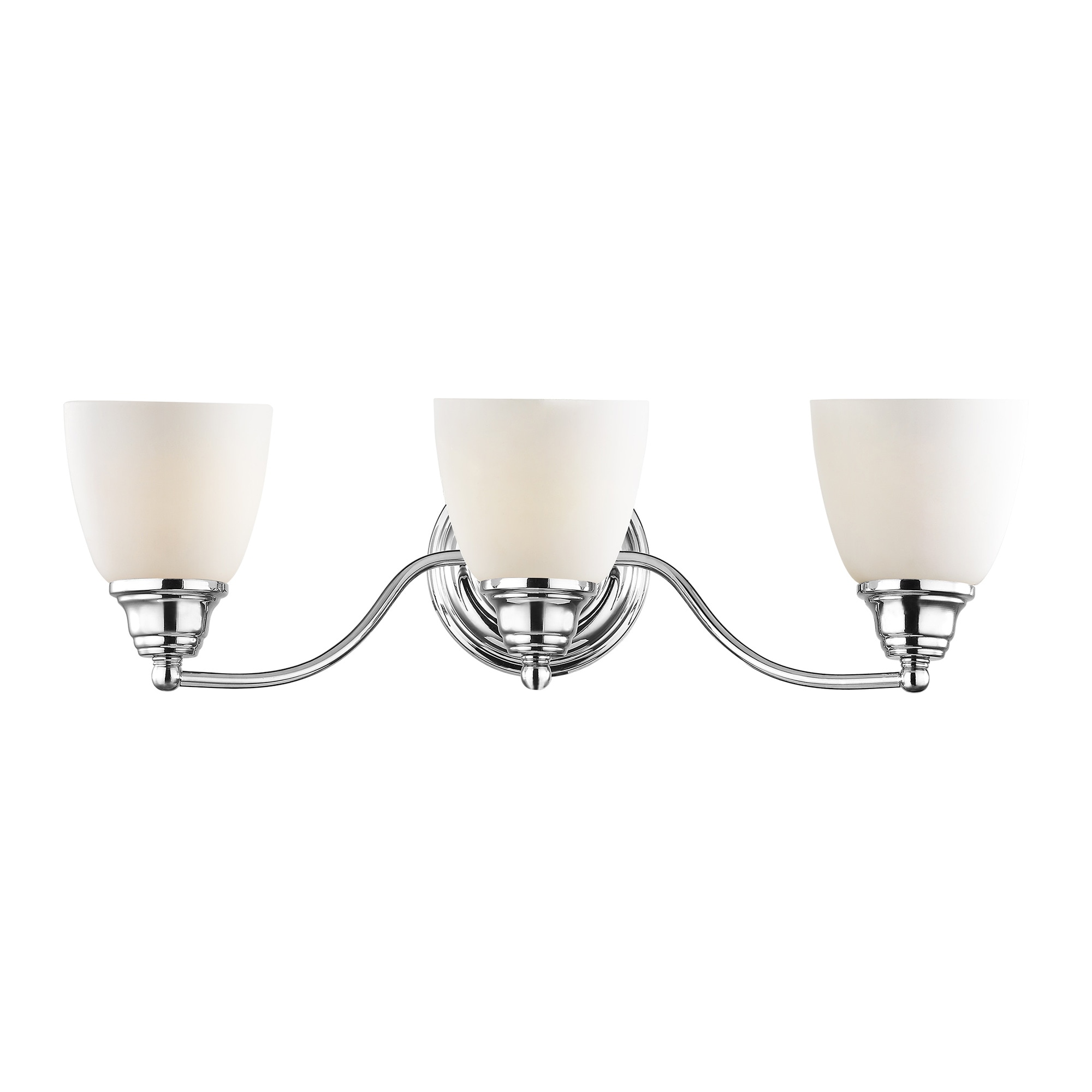 Livex Lighting 13673-05 Somerville 23-in 3 -Light Polished Chrome Traditional Vanity light