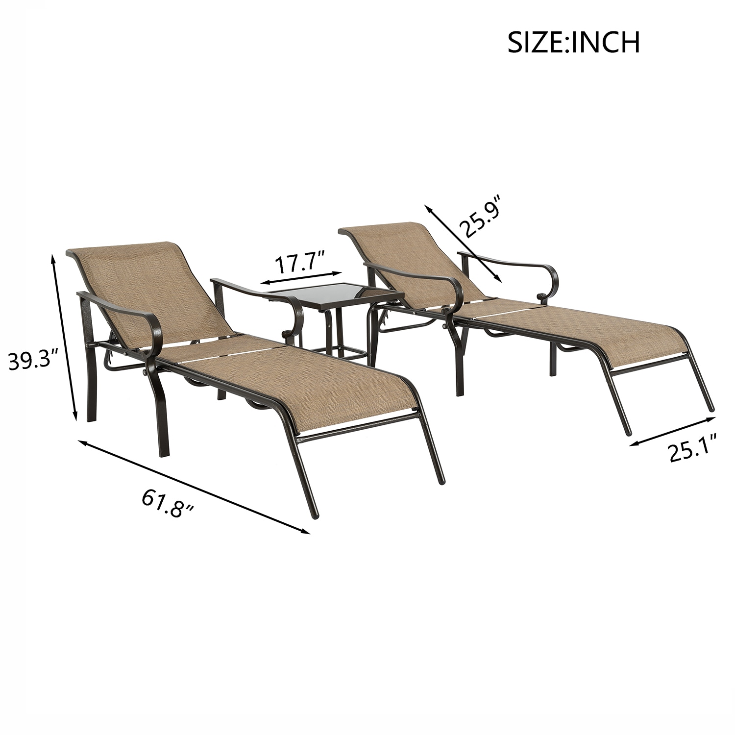 Bybafun YA7100026 Patio-Chairs - View #5