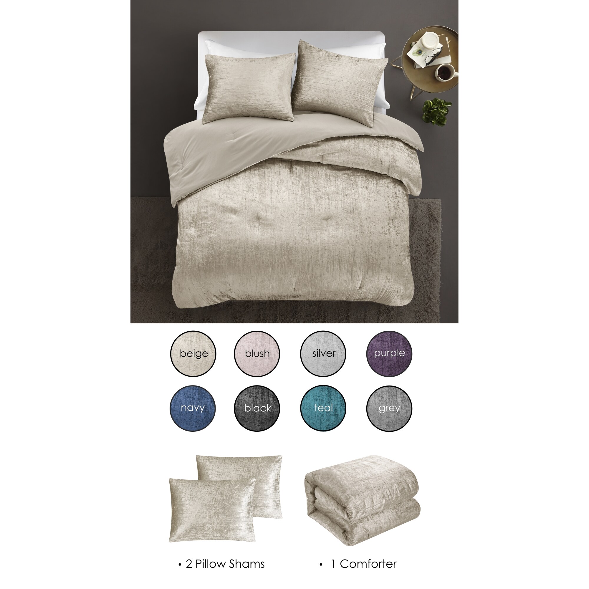 Grace Living GCS365-02BEQ-LS Comforters-And-Bedspreads - View #3
