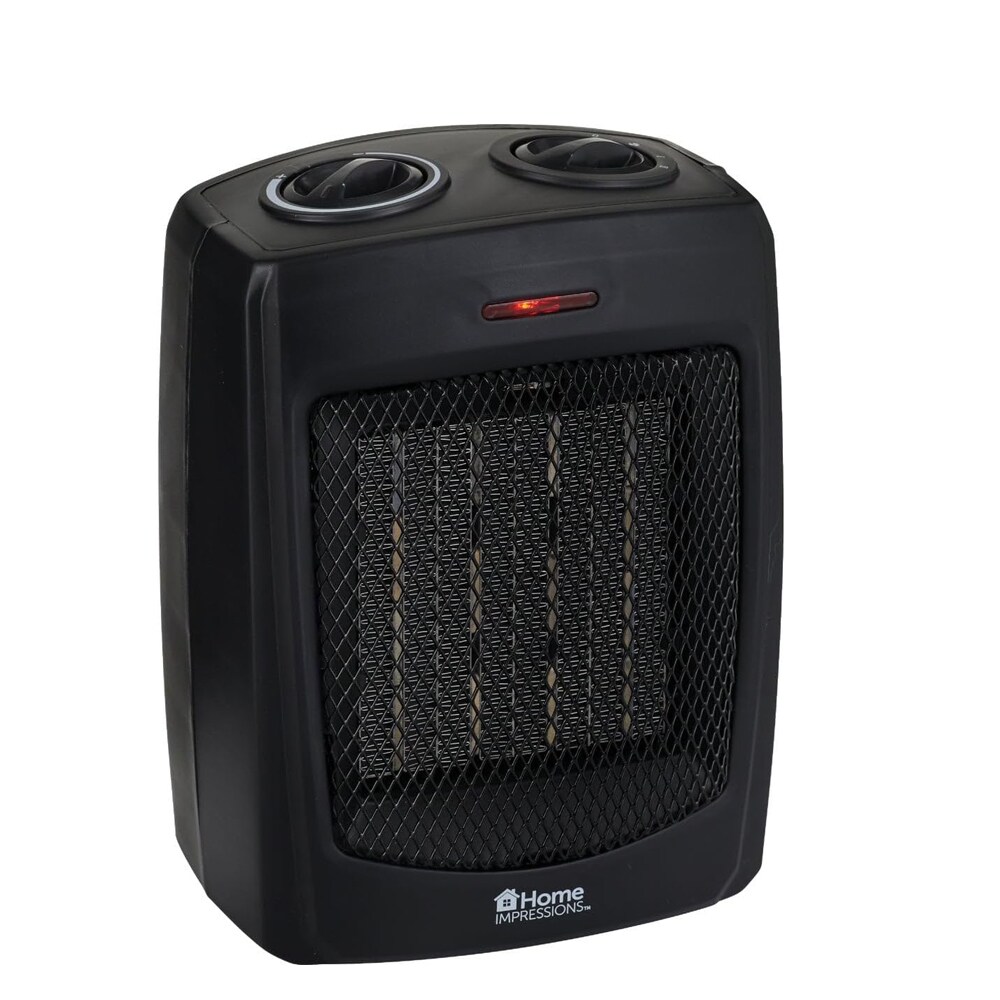 GiveBest Portable Ceramic Small Space Heater 1500W 750W Electric Heater with Adjustable Thermostat Safety Tip Over Switch and Overheat Protection Normal Fan and Quiet Heater for Office Bedroom Indoor Use