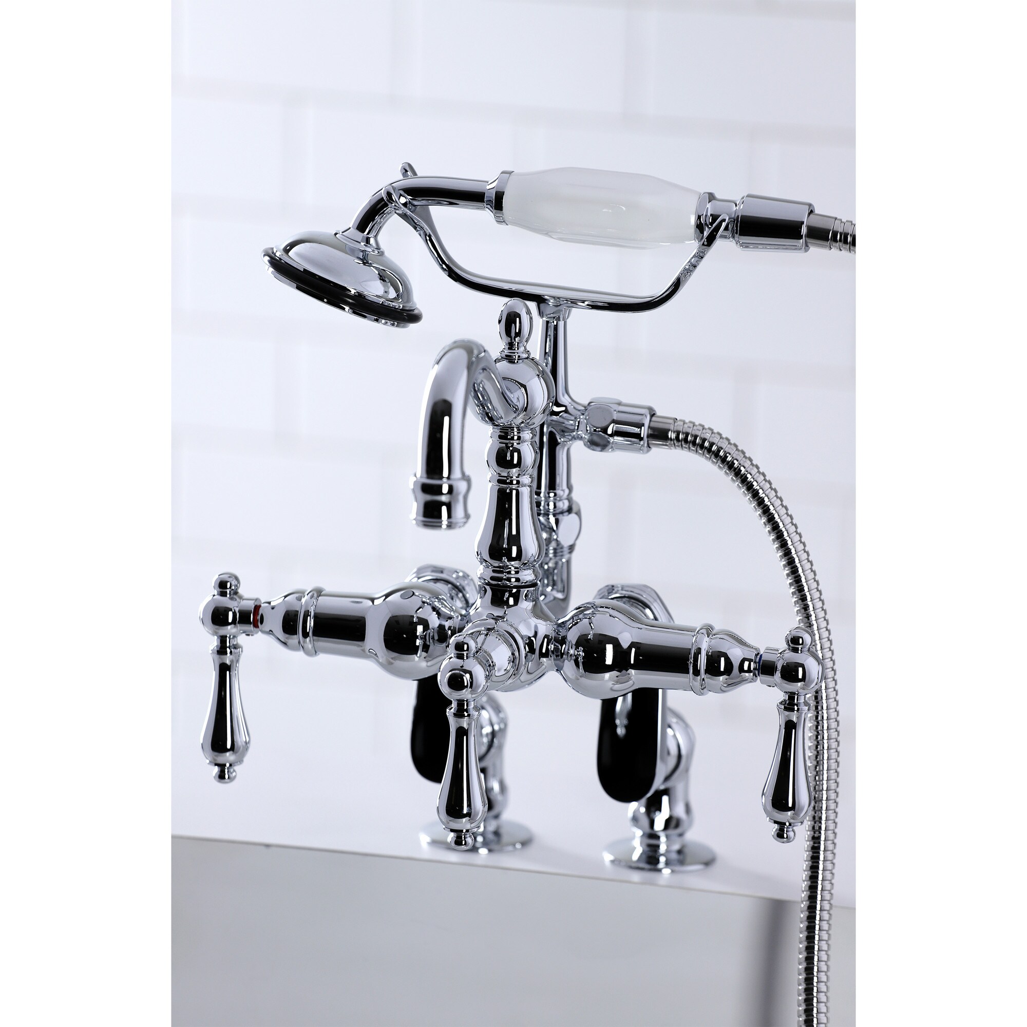 Kingston Brass WLCC6014T1 Roman-Tub-Faucets - View #7