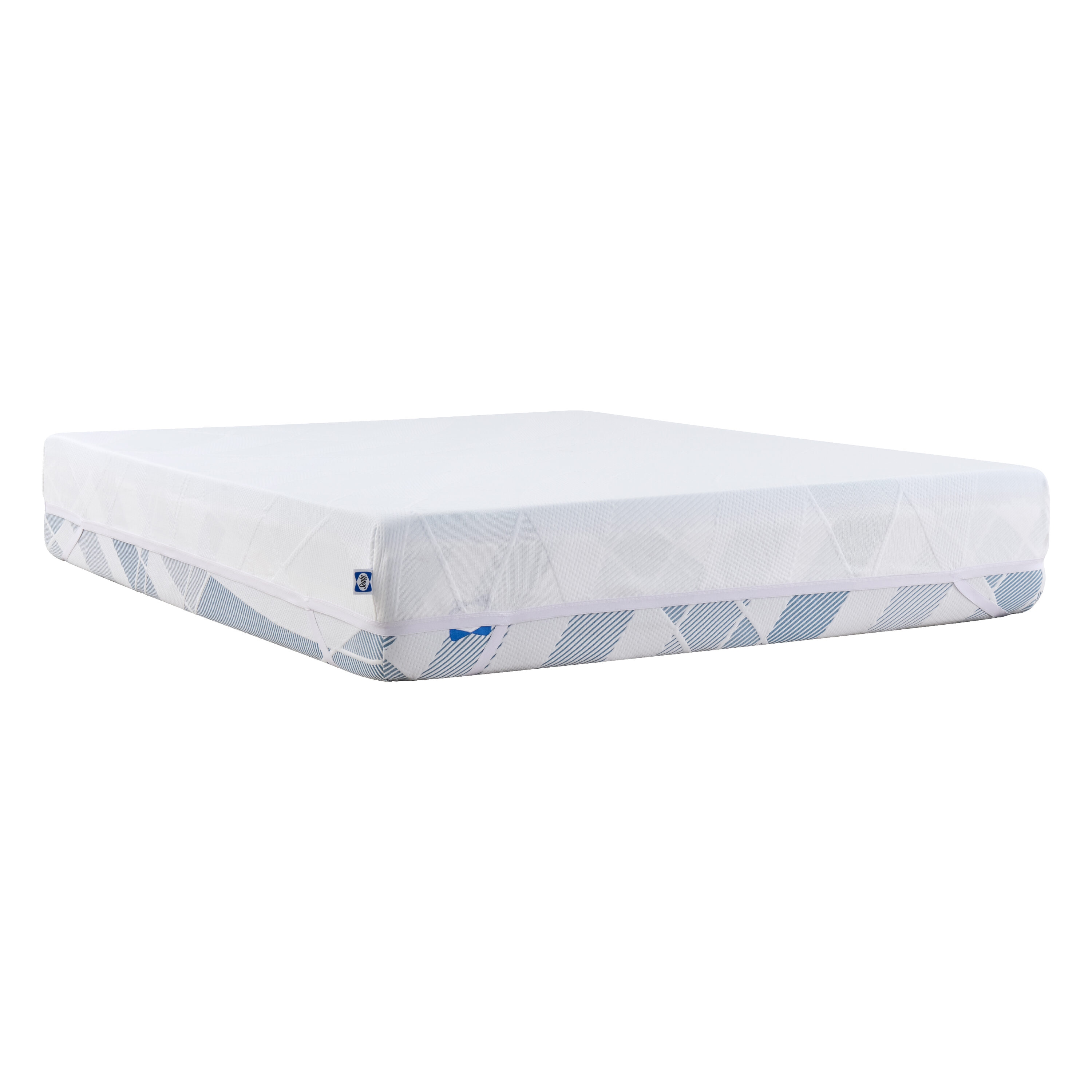 Twin Size Gel Memory Foam Mattress Topper with Cooling Cover