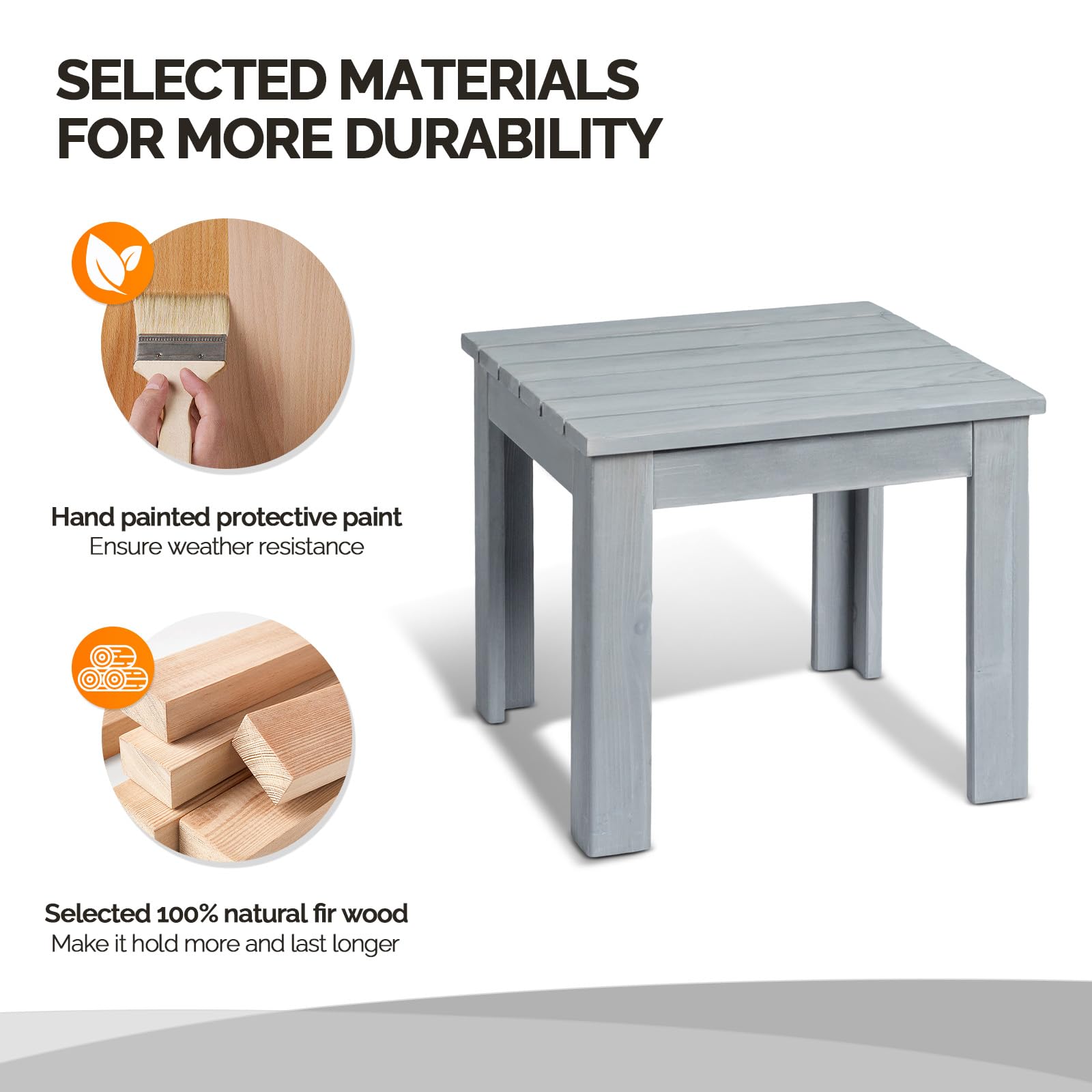 VINGLI LSPTABLE1458 Patio-Tables - View #3