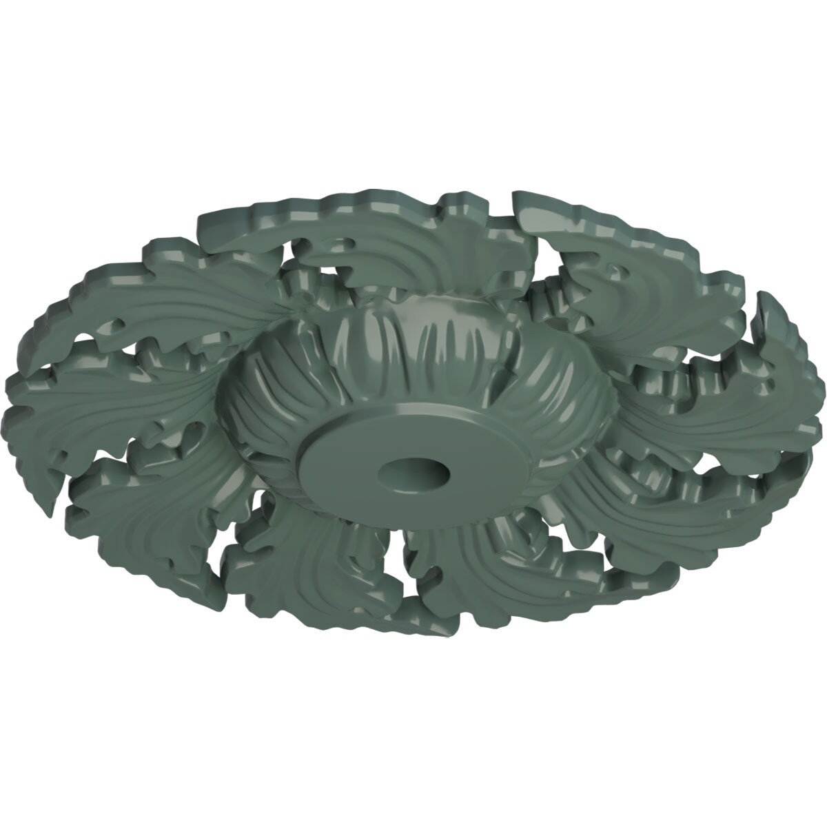 Ekena Millwork CM14NECBF Ceiling-Medallions - View #2