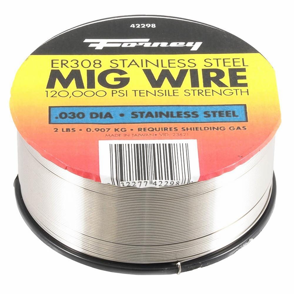ER308L 2 Lb x 0.035" MIG Stainless Steel Wire 2 SPOOLS 